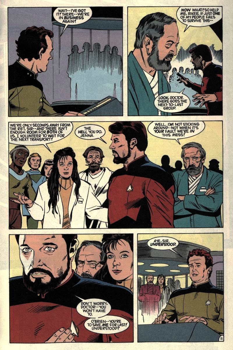 Read online Star Trek: The Next Generation (1989) comic -  Issue #30 - 11