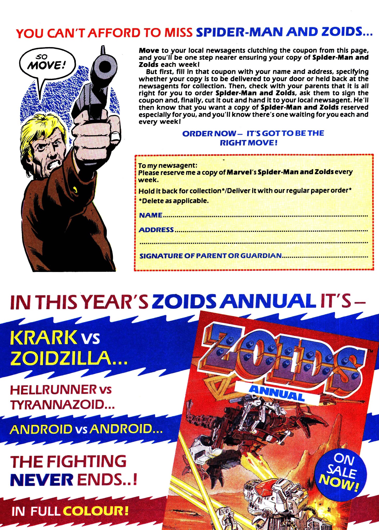 Read online Spider-Man and Zoids comic -  Issue #32 - 19