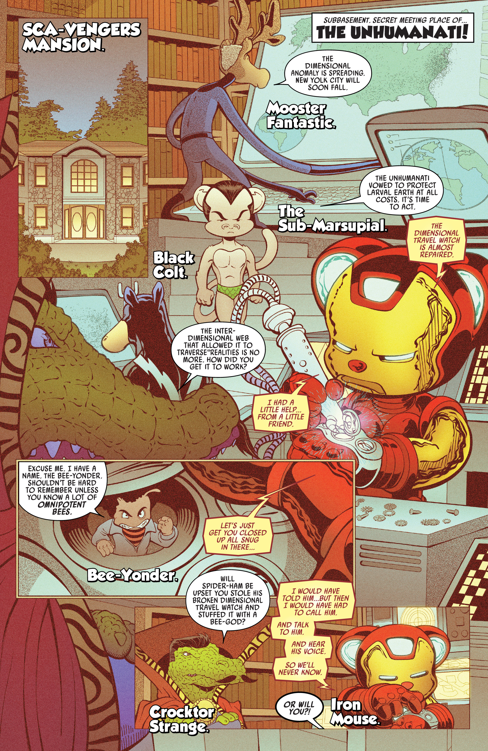 Read online Spider-Ham comic -  Issue #1 - 19