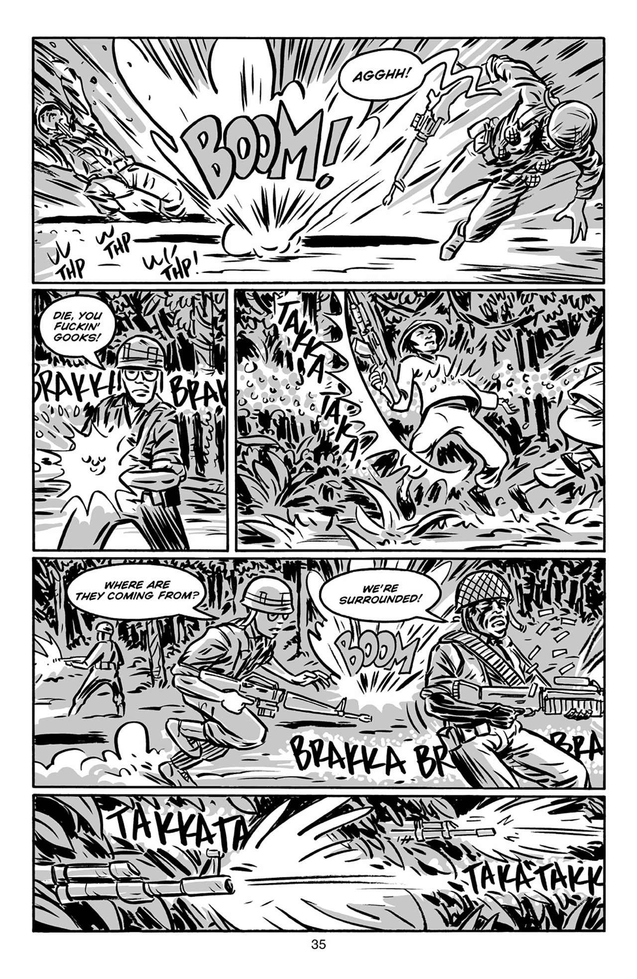 Read online Guerillas comic -  Issue #1 - 35
