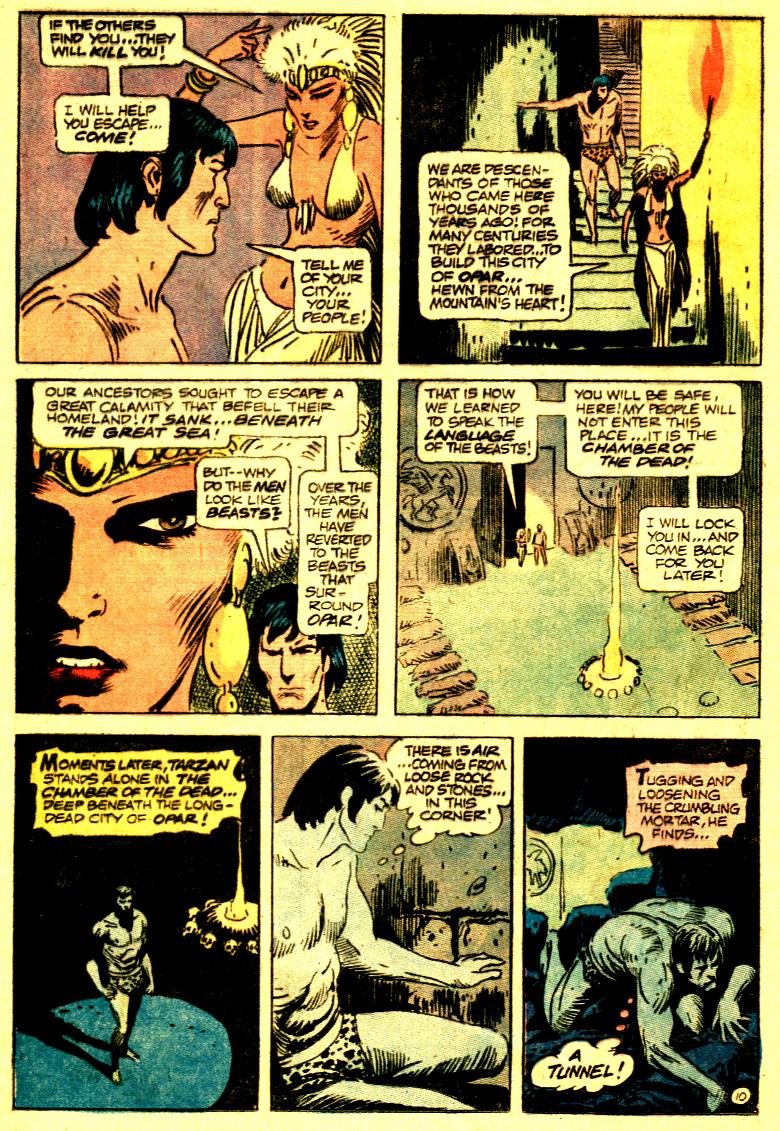 Read online Tarzan (1972) comic -  Issue #222 - 12
