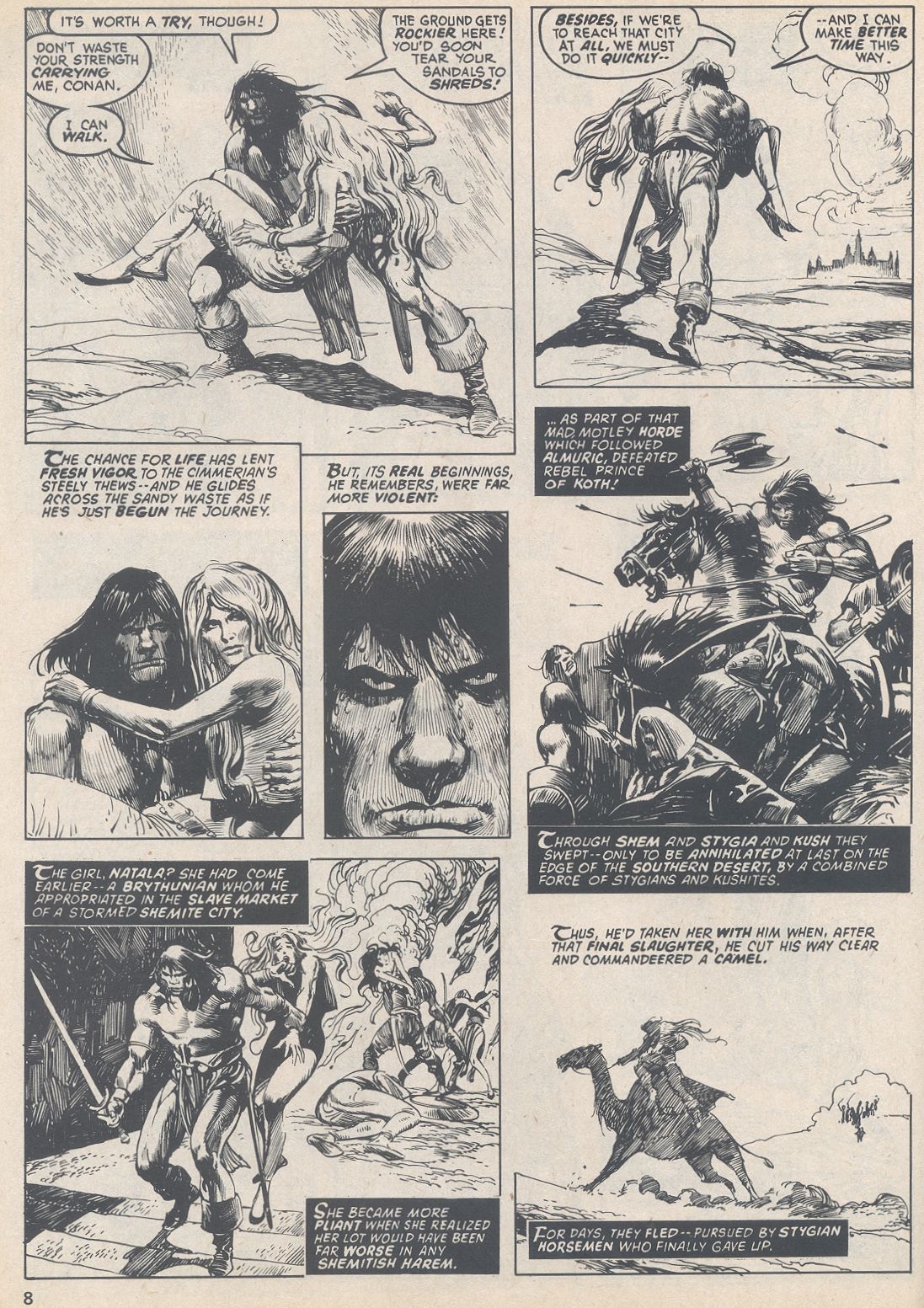 Read online The Savage Sword Of Conan comic -  Issue #20 - 8