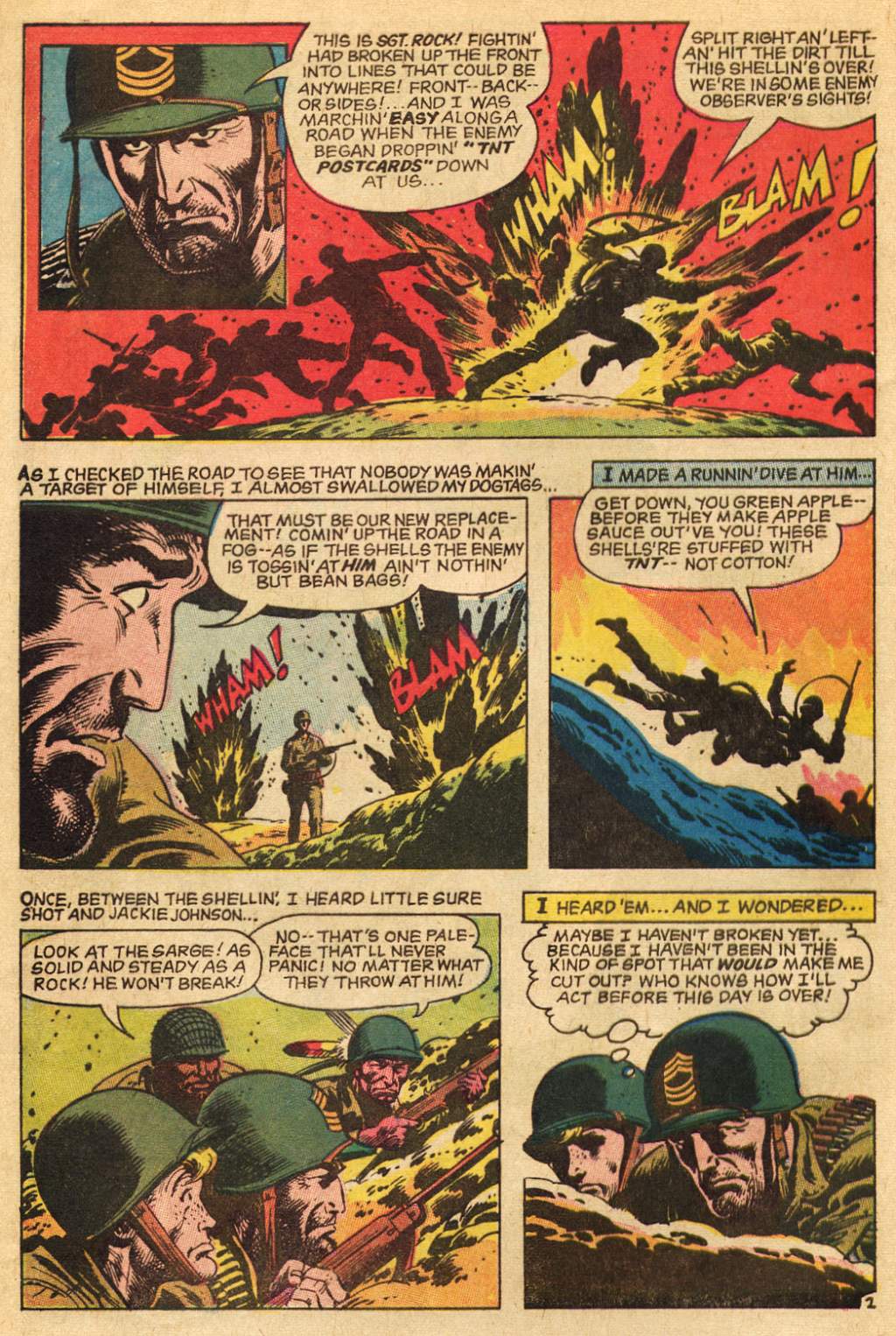 Read online Our Army at War (1952) comic -  Issue #187 - 4