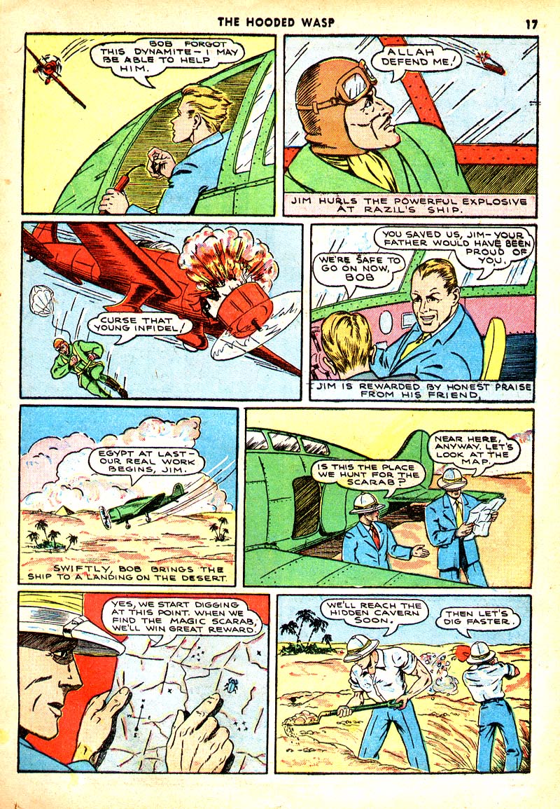 Read online Shadow Comics comic -  Issue #7 - 18