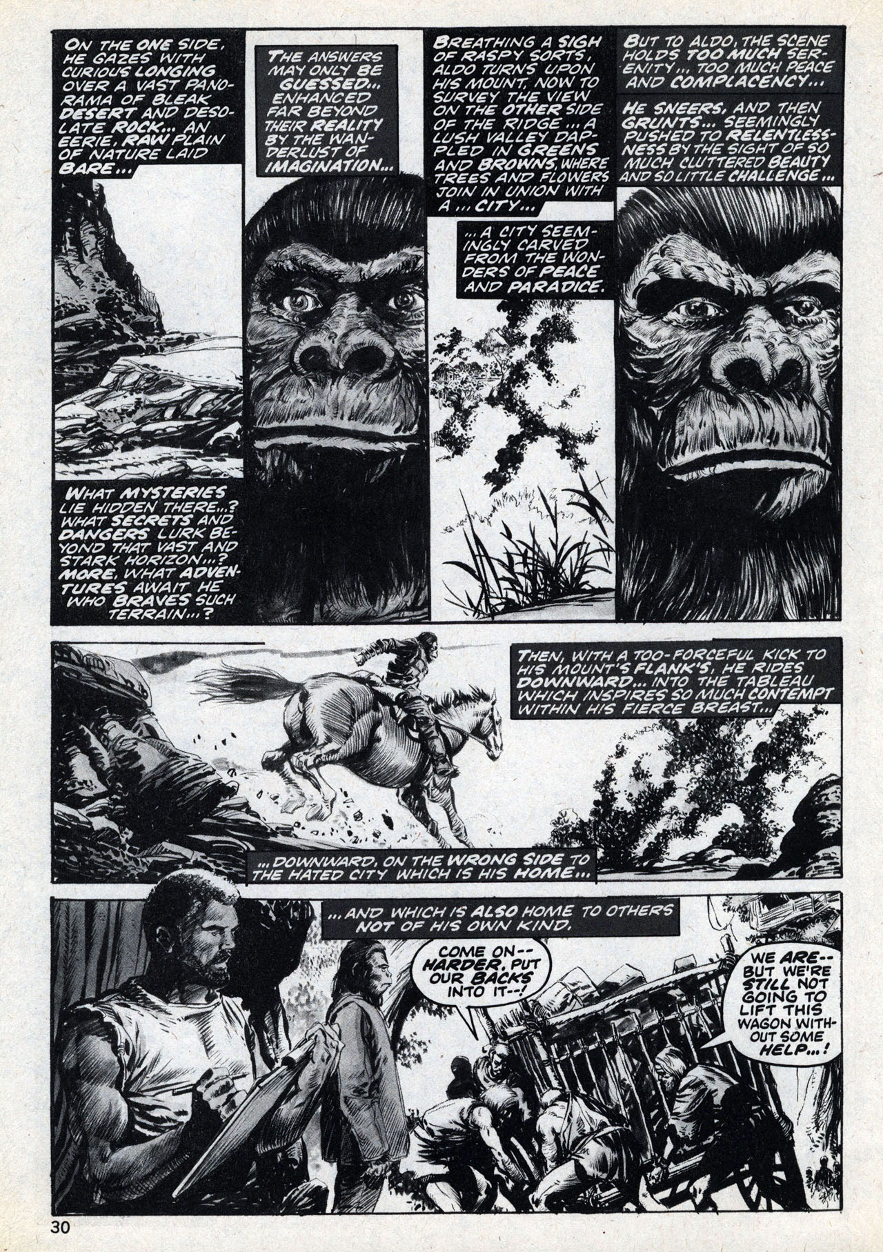 Read online Planet of the Apes comic -  Issue #23 - 30