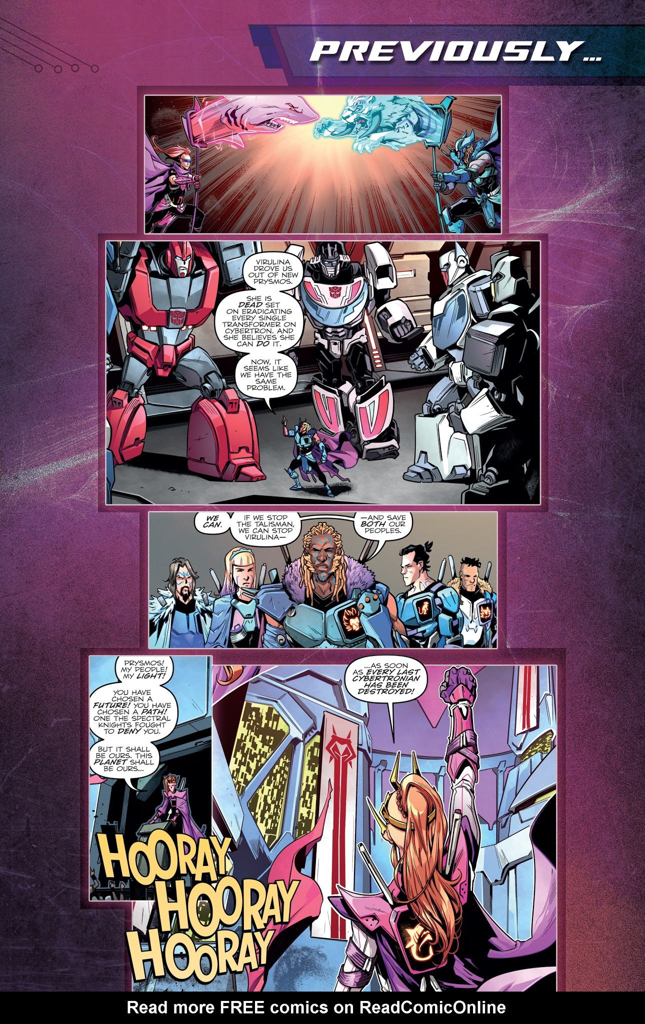 Read online Transformers vs. Visionaries comic -  Issue #3 - 3