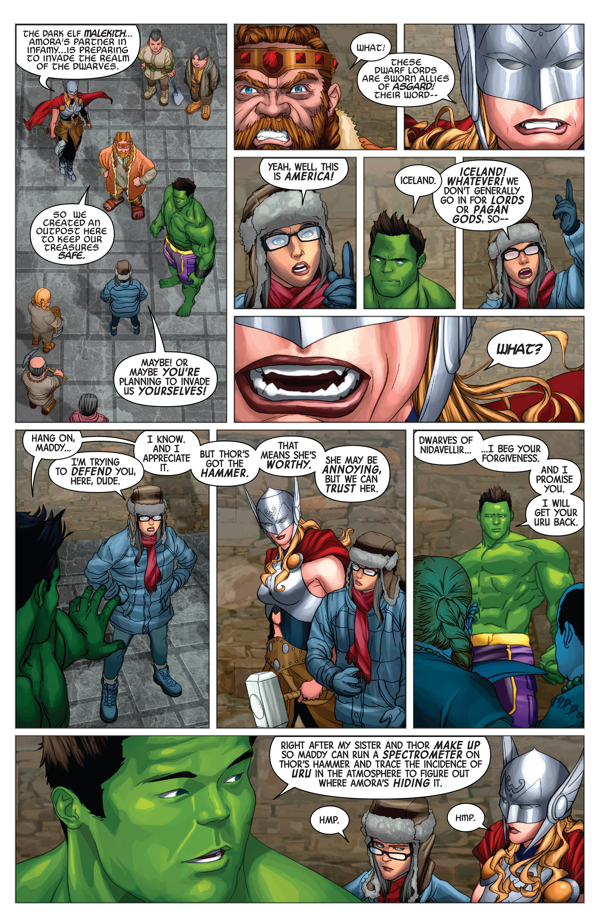 Read online Totally Awesome Hulk comic -  Issue #6 - 8