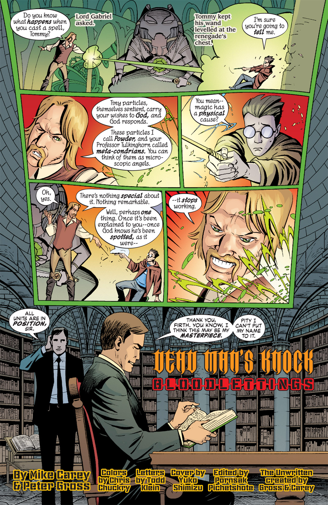 Read online The Unwritten comic -  Issue #15 - 3