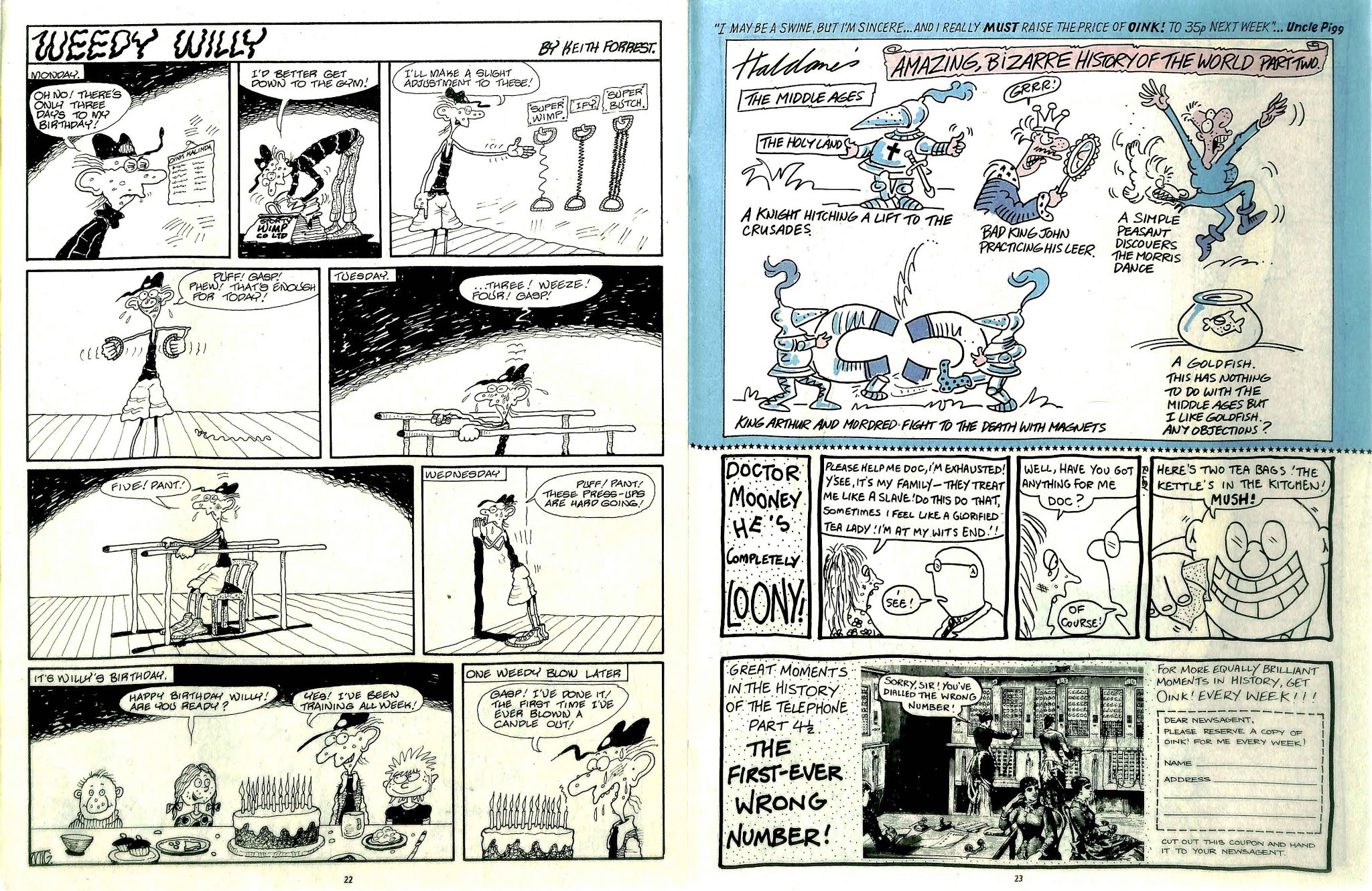 Read online Oink! comic -  Issue #55 - 12