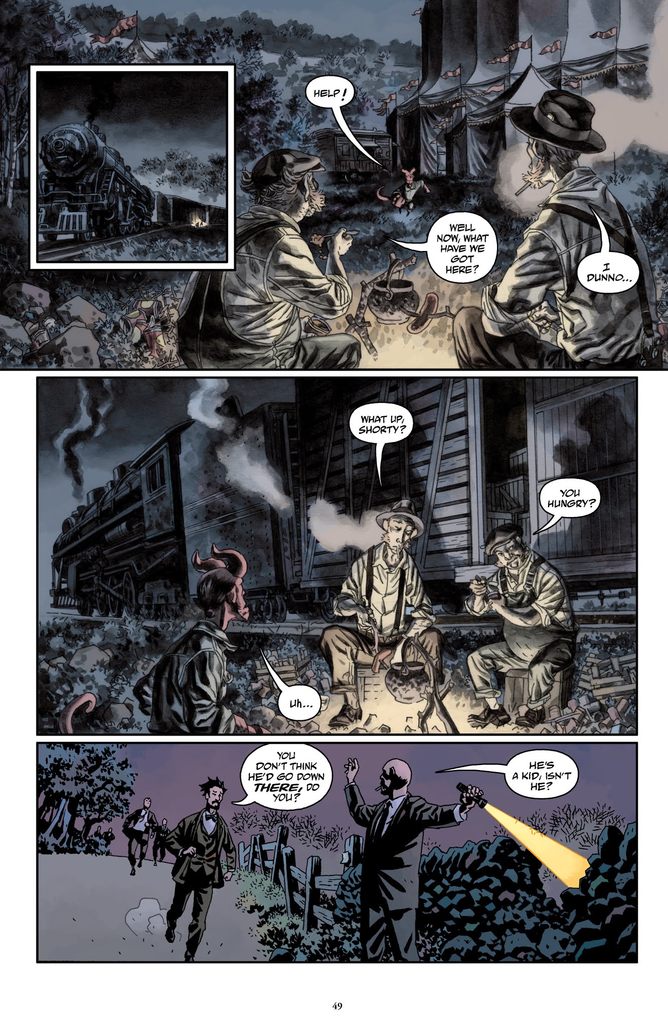 Read online Hellboy The Complete Short Stories comic -  Issue # TPB 1 (Part 1) - 50