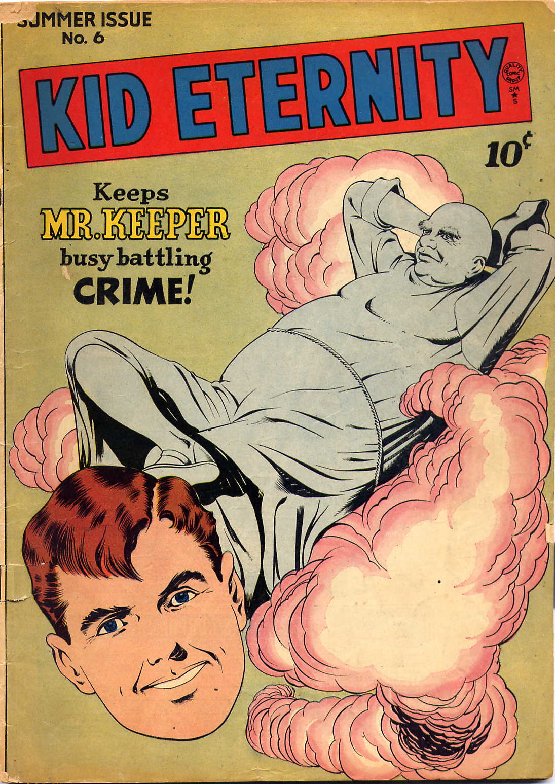 Read online Kid Eternity (1946) comic -  Issue #6 - 1