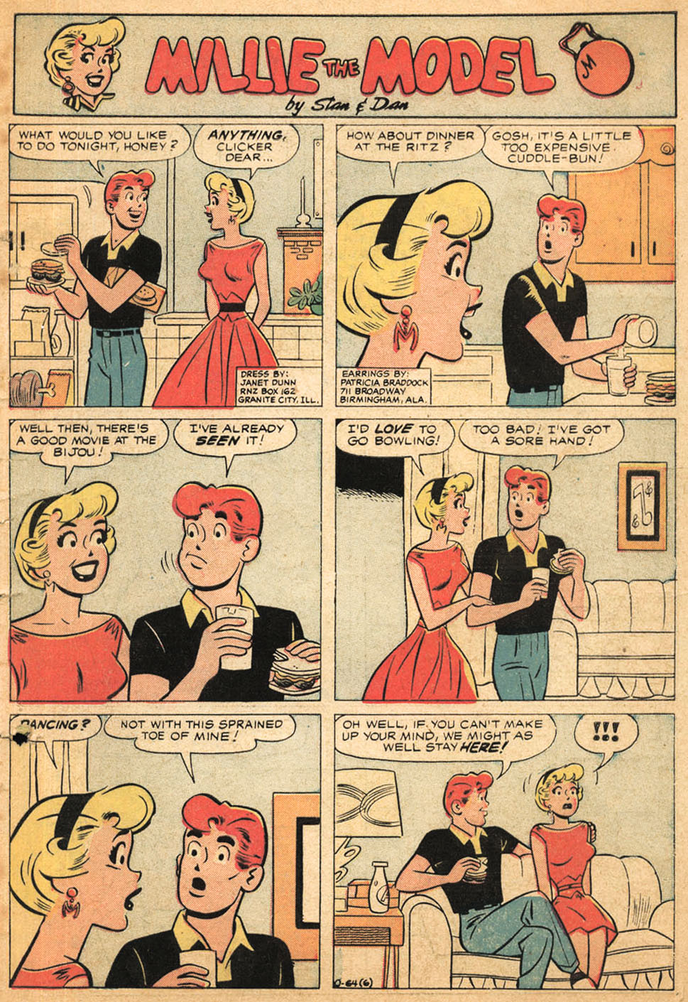 Read online Millie the Model comic -  Issue #82 - 3