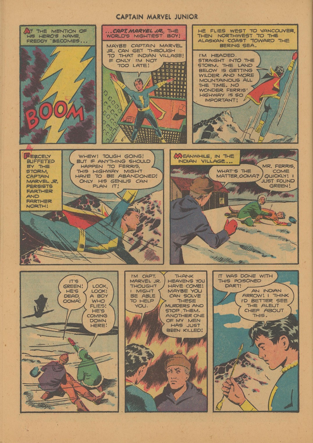 Read online Captain Marvel, Jr. comic -  Issue #26 - 29