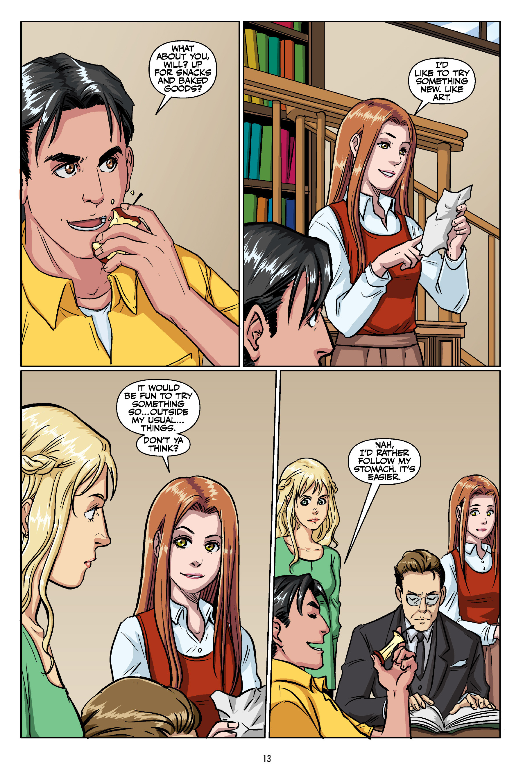 Read online Buffy: The High School Years - Glutton For Punishment comic -  Issue # Full - 14