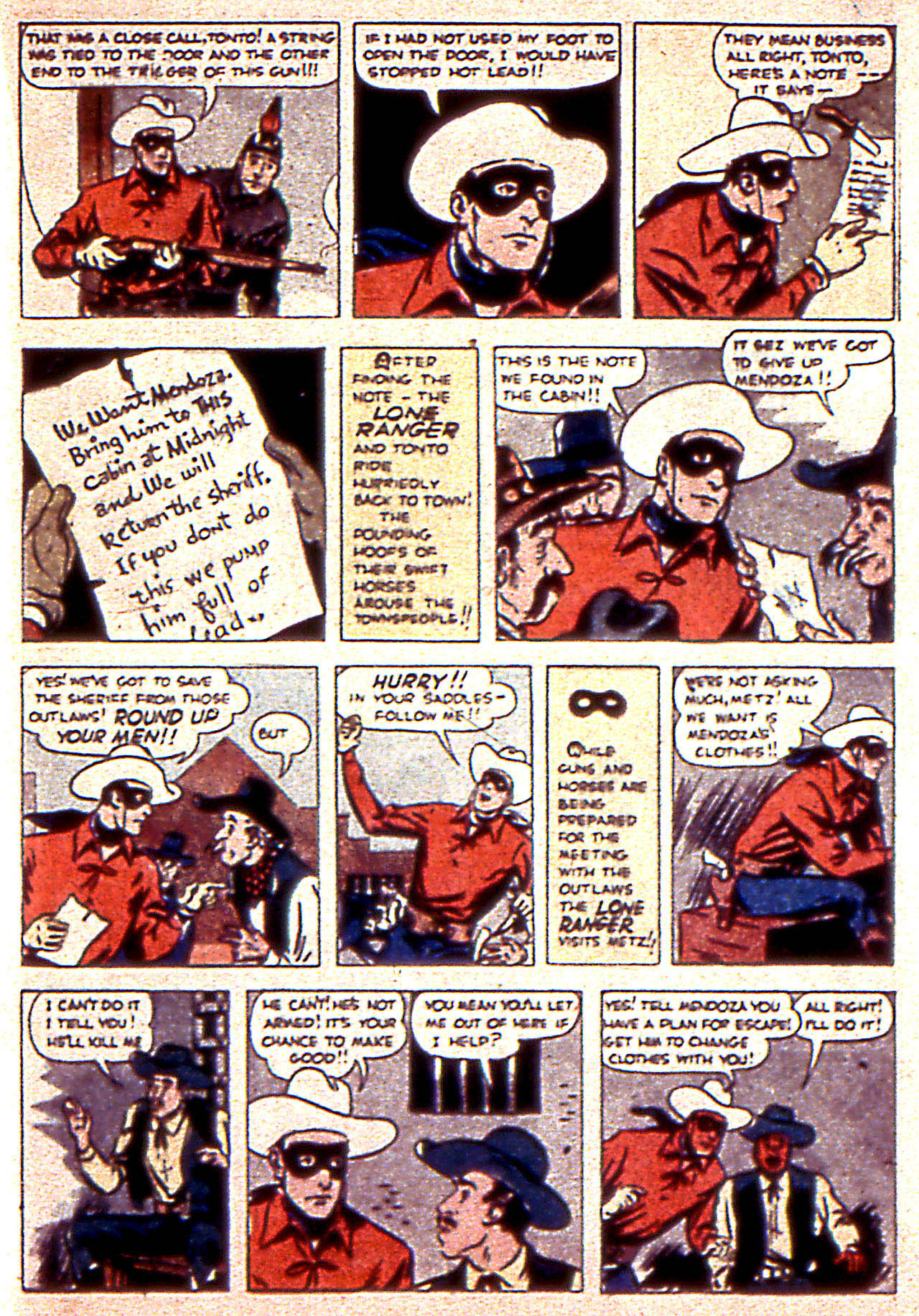 Read online Four Color Comics comic -  Issue #98 - 31