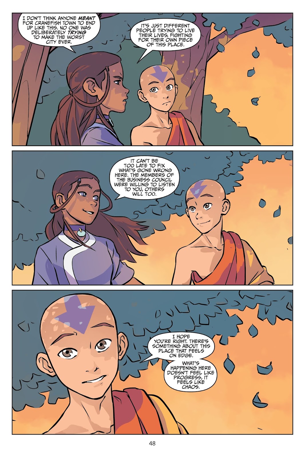 Nickelodeon Avatar: The Last Airbender - Imbalance issue TPB 1 - Page 49