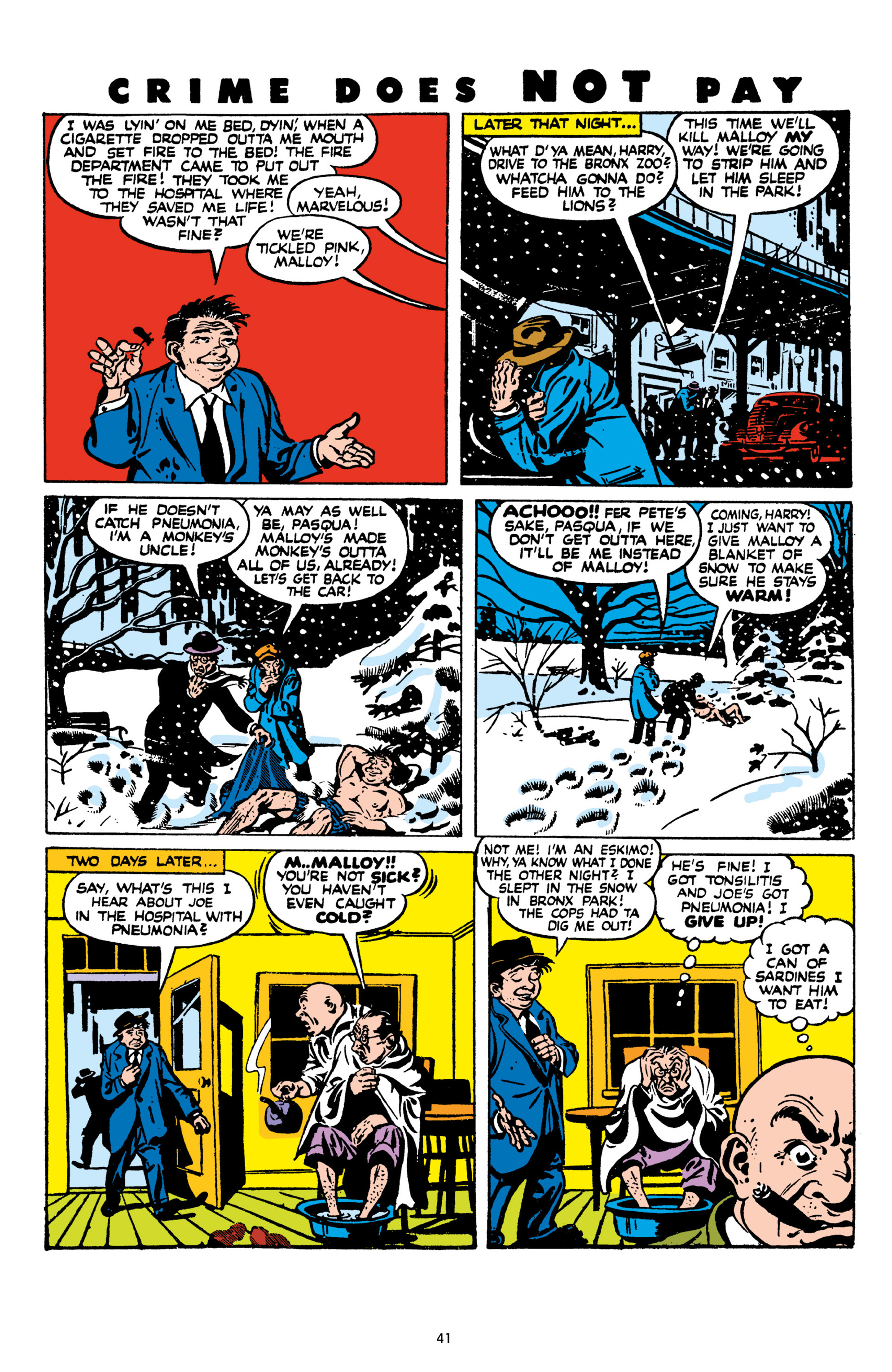 Read online Crime Does Not Pay Archives comic -  Issue # TPB 9 (Part 1) - 43