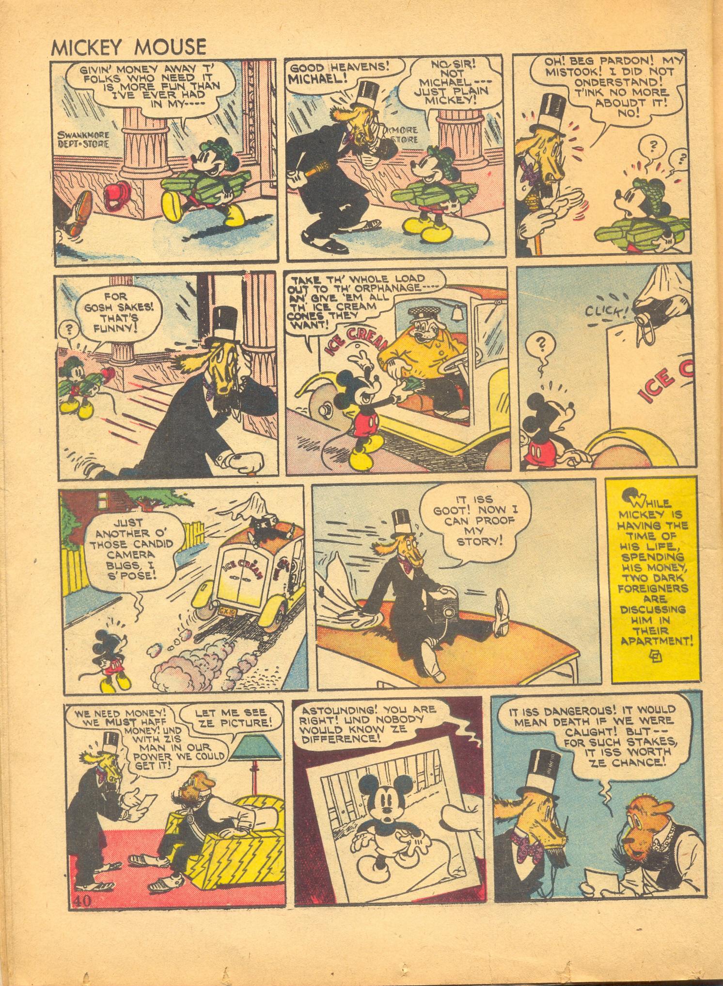 Read online Walt Disney's Comics and Stories comic -  Issue #6 - 42