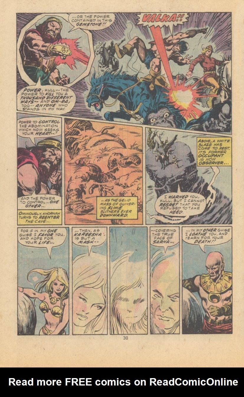 Read online Kull The Destroyer comic -  Issue #18 - 20