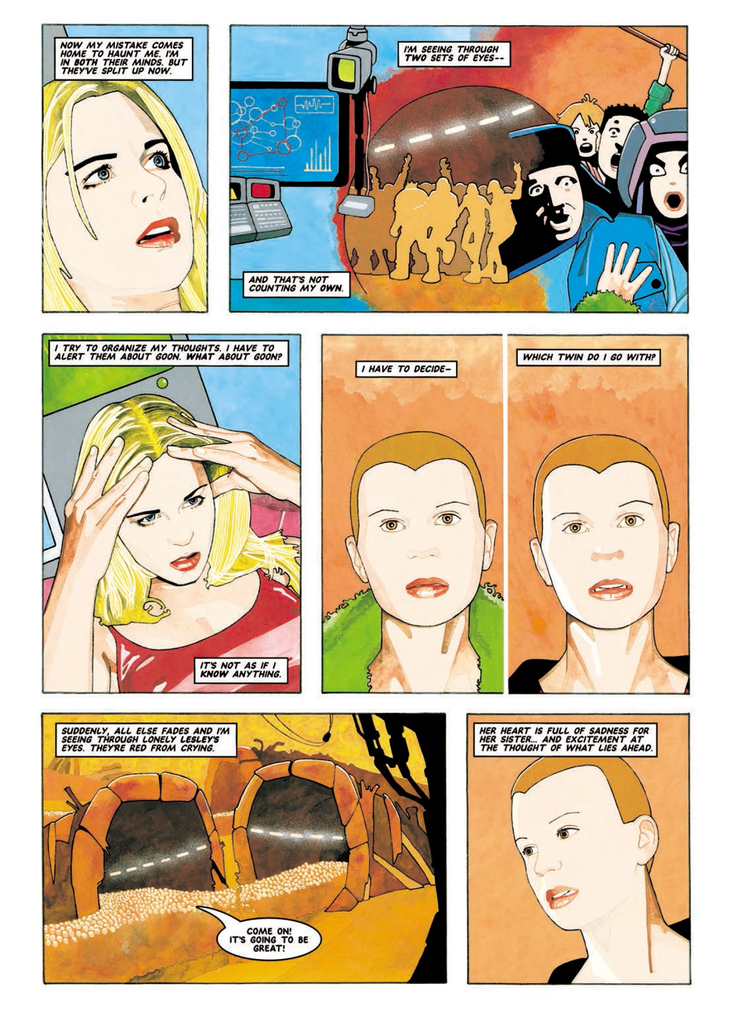 Read online Judge Anderson: The Psi Files comic -  Issue # TPB 3 - 206