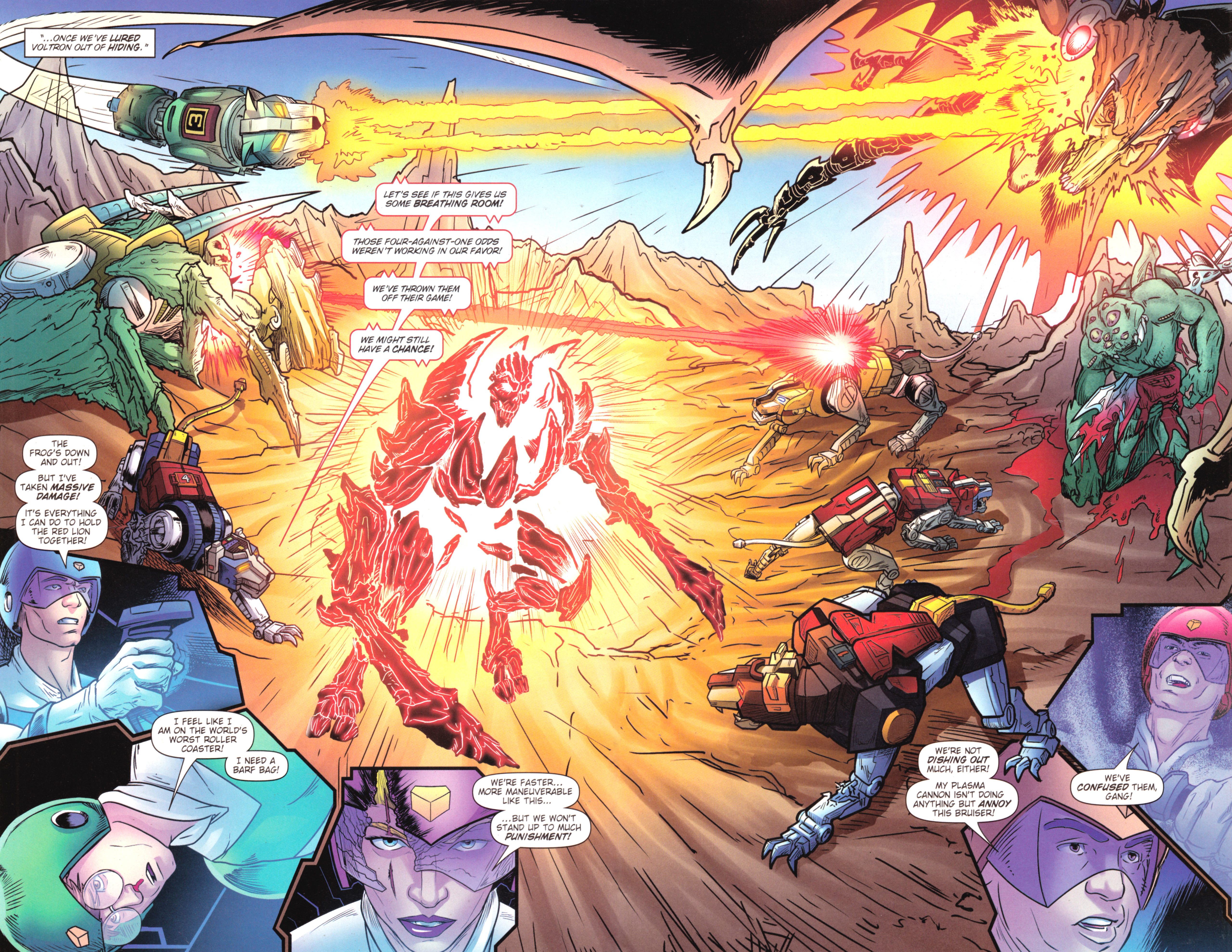 Read online Voltron: From the Ashes comic -  Issue #3 - 6