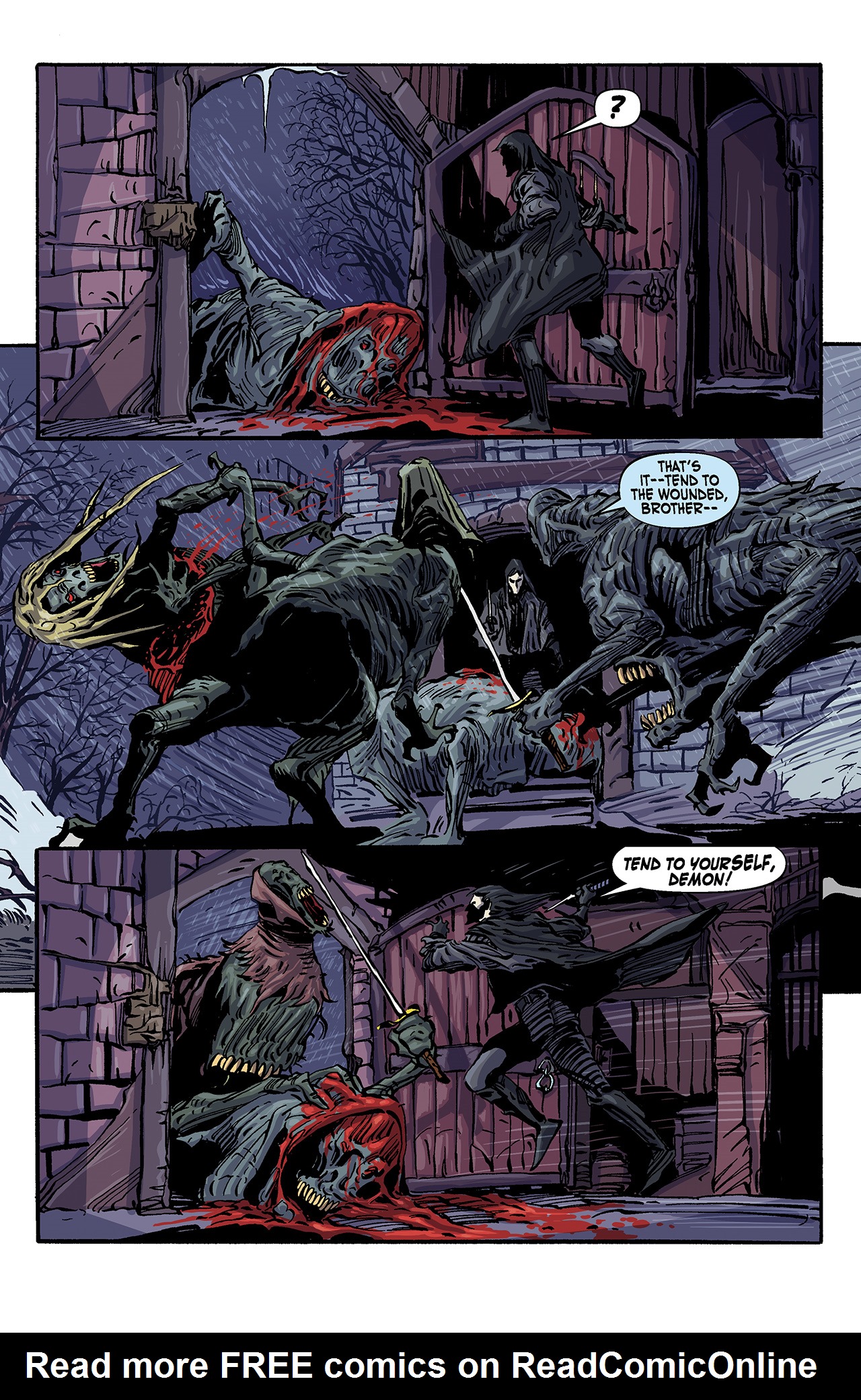 Read online Solomon Kane: Death's Black Riders comic -  Issue #4 - 8
