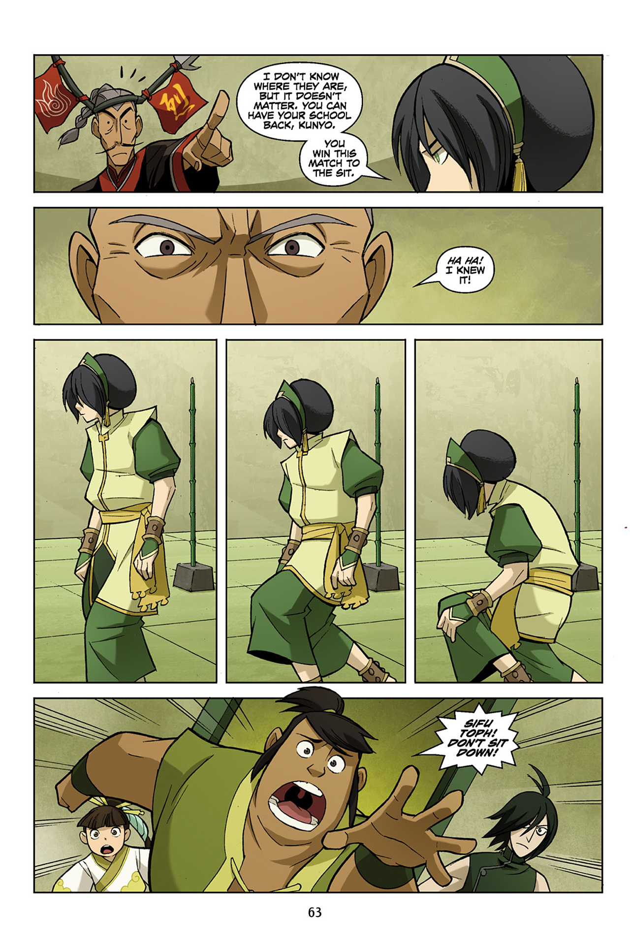 Read online Nickelodeon Avatar: The Last Airbender - The Promise comic -  Issue # Part 2 - 64