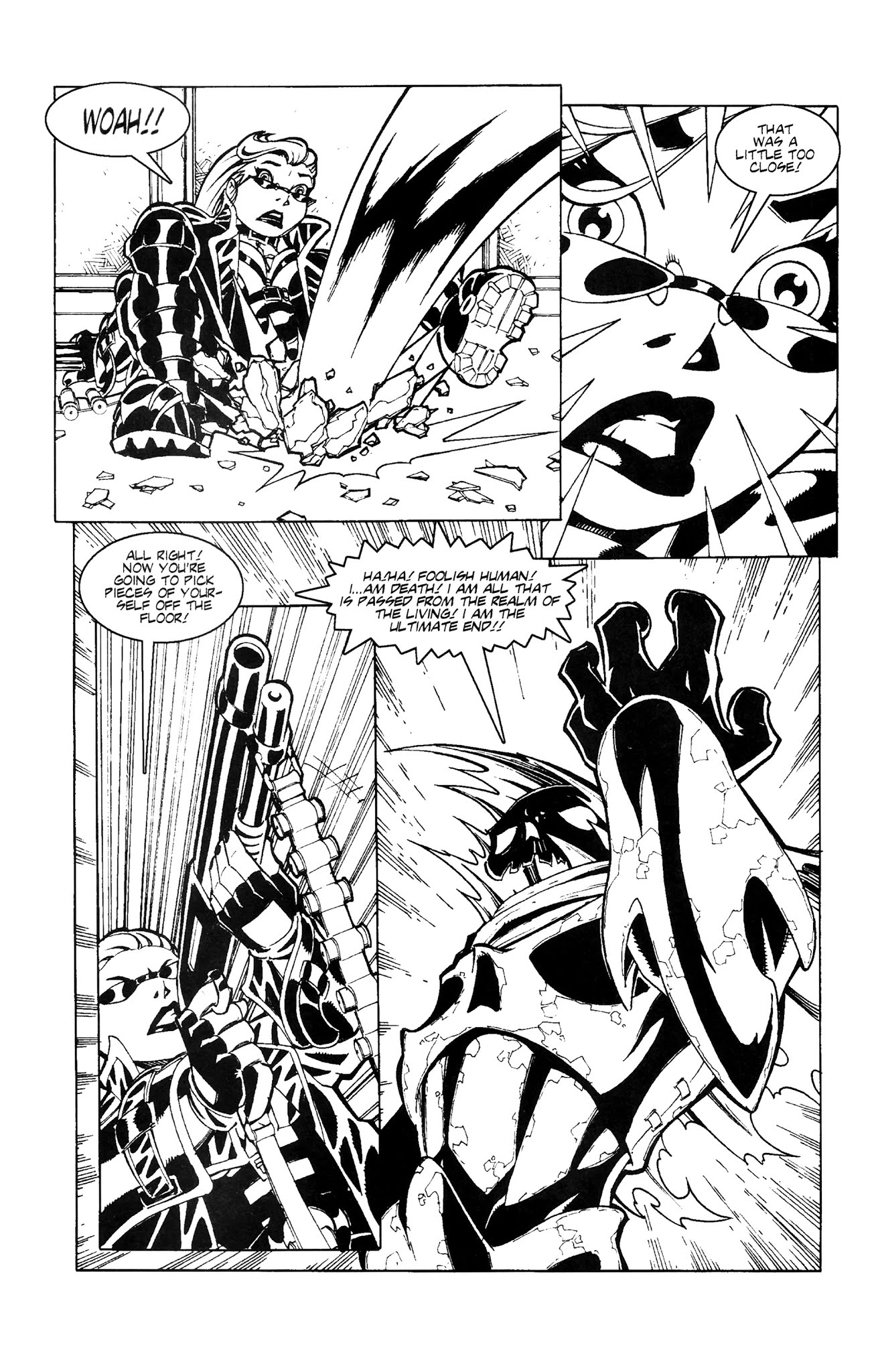 Read online Warrior Nun Areala: Ghosts of the Past comic -  Issue #4 - 11