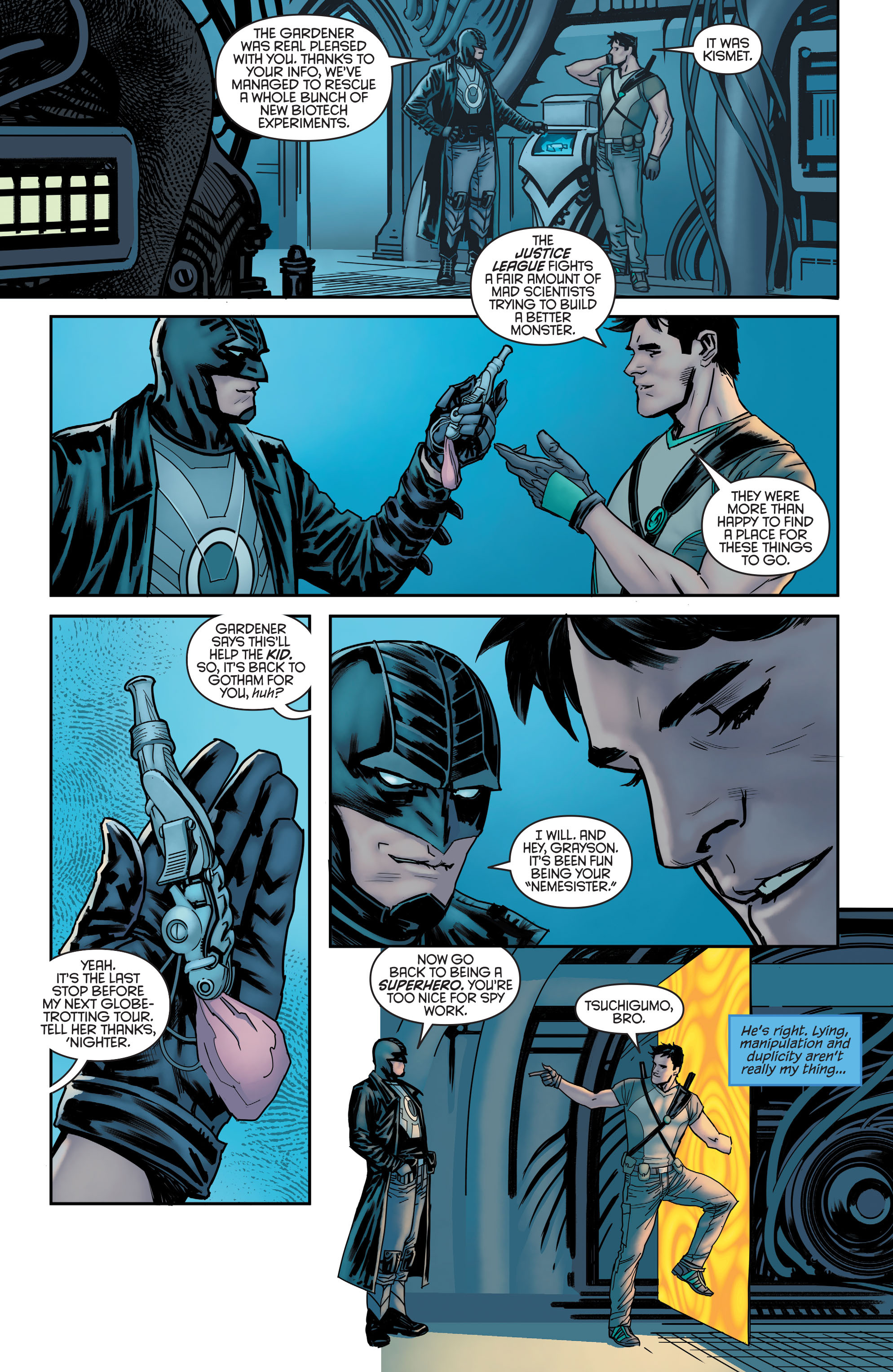 Read online Nightwing: Rebirth comic -  Issue # Full - 12