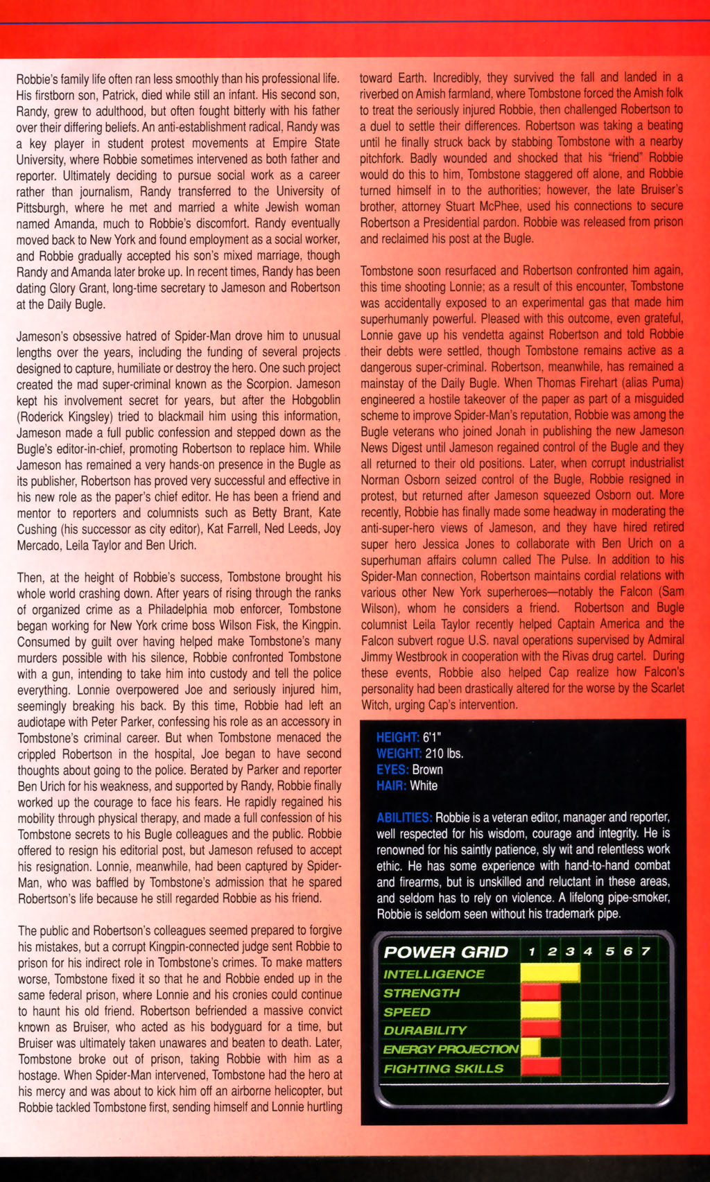Read online Official Handbook of the Marvel Universe: Spider-Man 2005 comic -  Issue # Full - 37