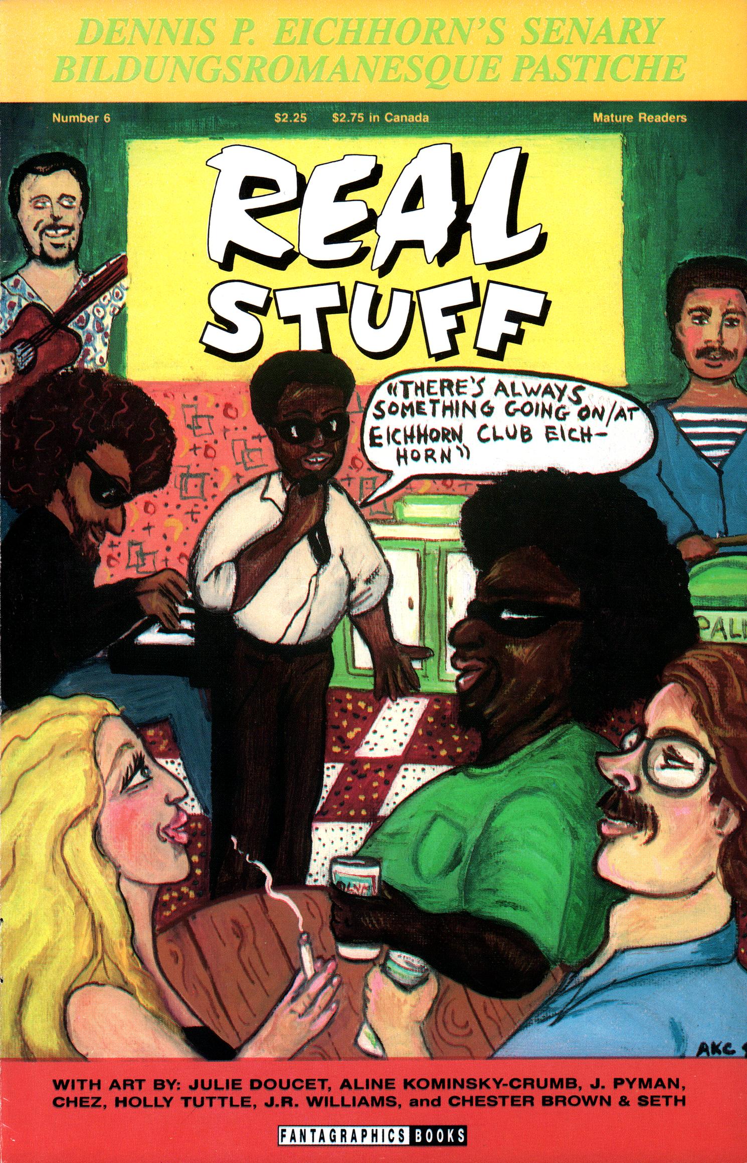 Read online Real Stuff comic -  Issue #6 - 1