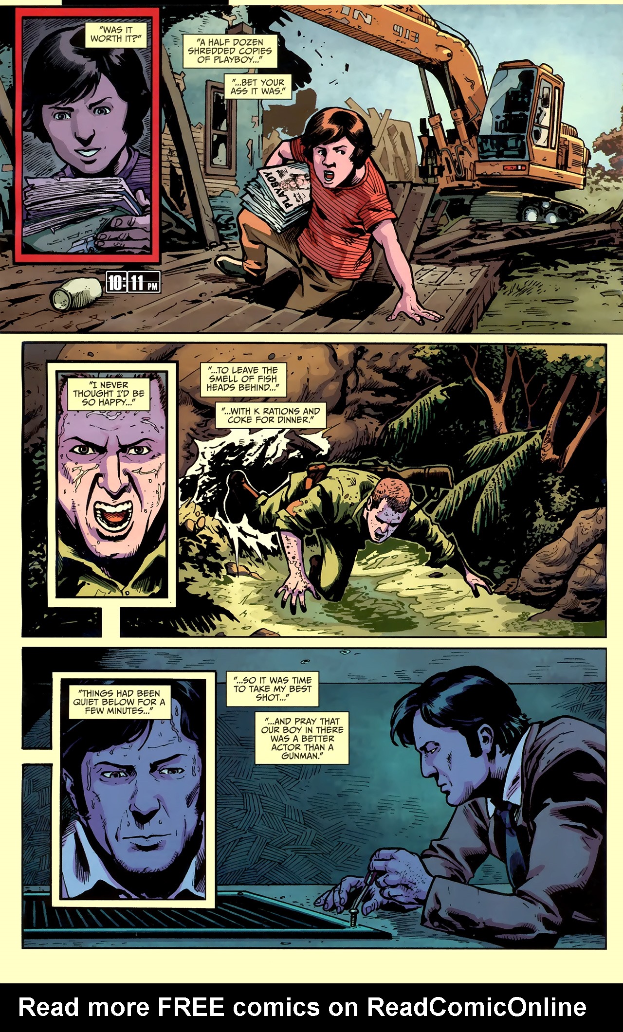 Read online Die Hard: Year One comic -  Issue #7 - 15