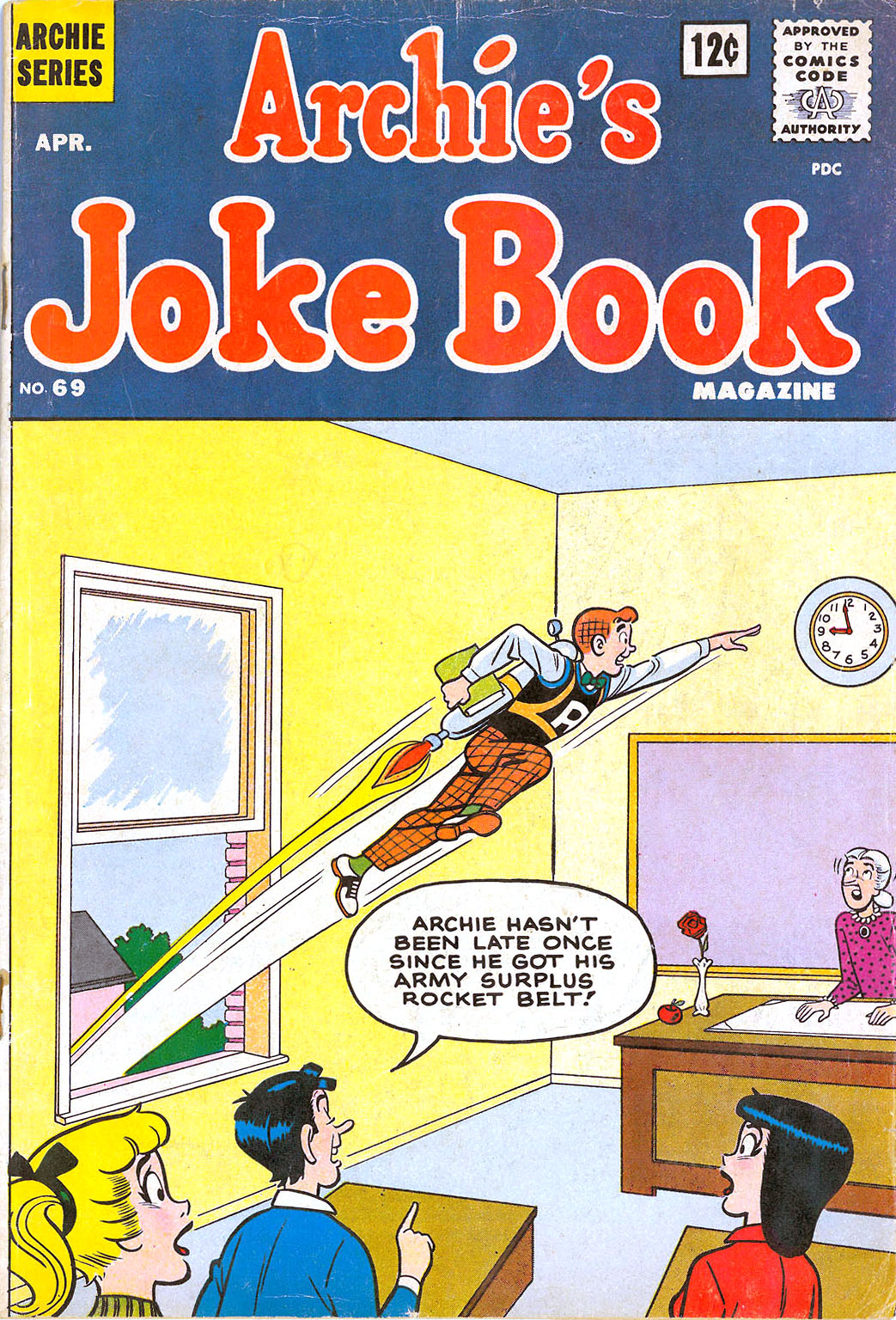 Read online Archie's Joke Book Magazine comic -  Issue #69 - 1