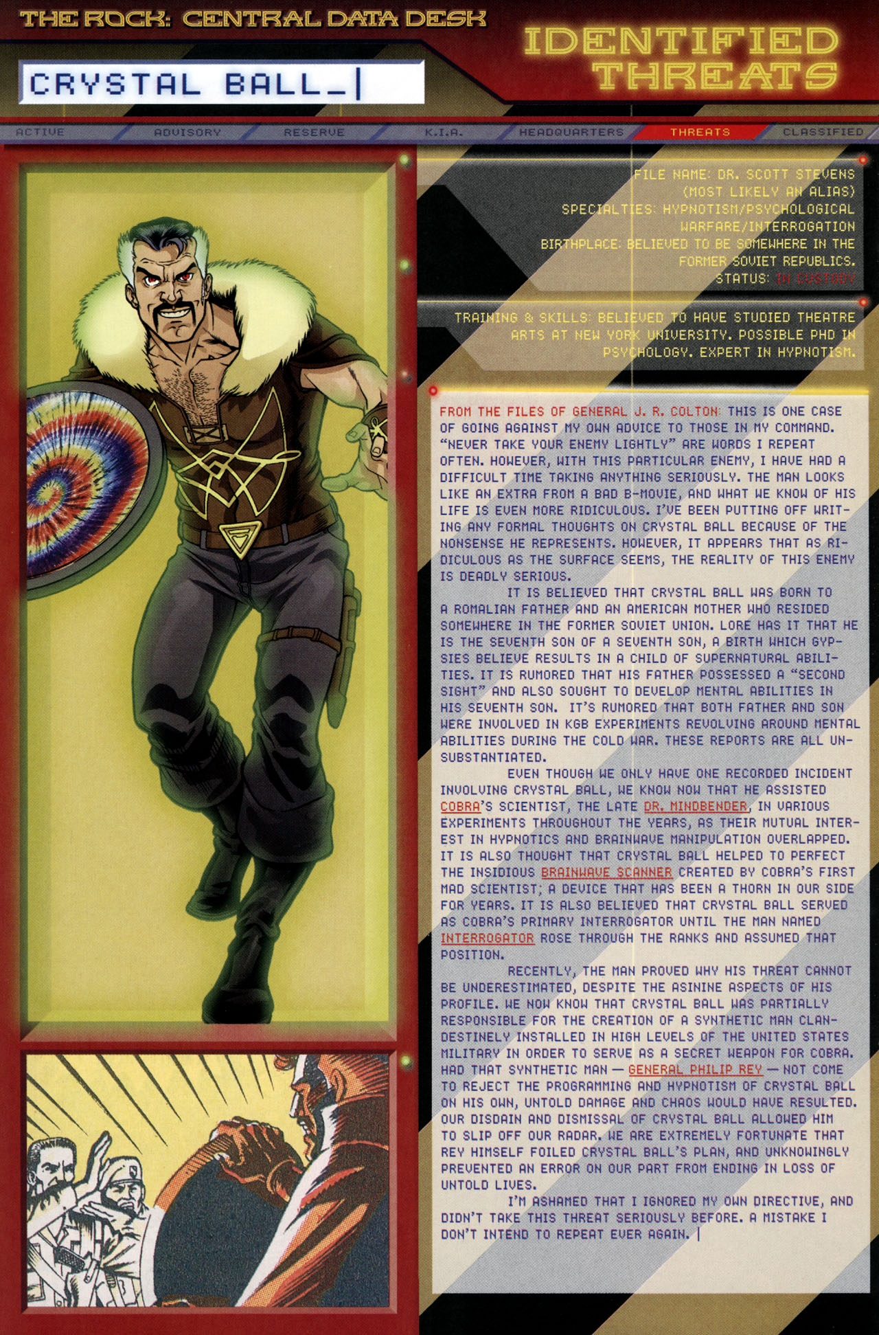 Read online G.I. Joe: Data Desk Handbook comic -  Issue #2 - 16