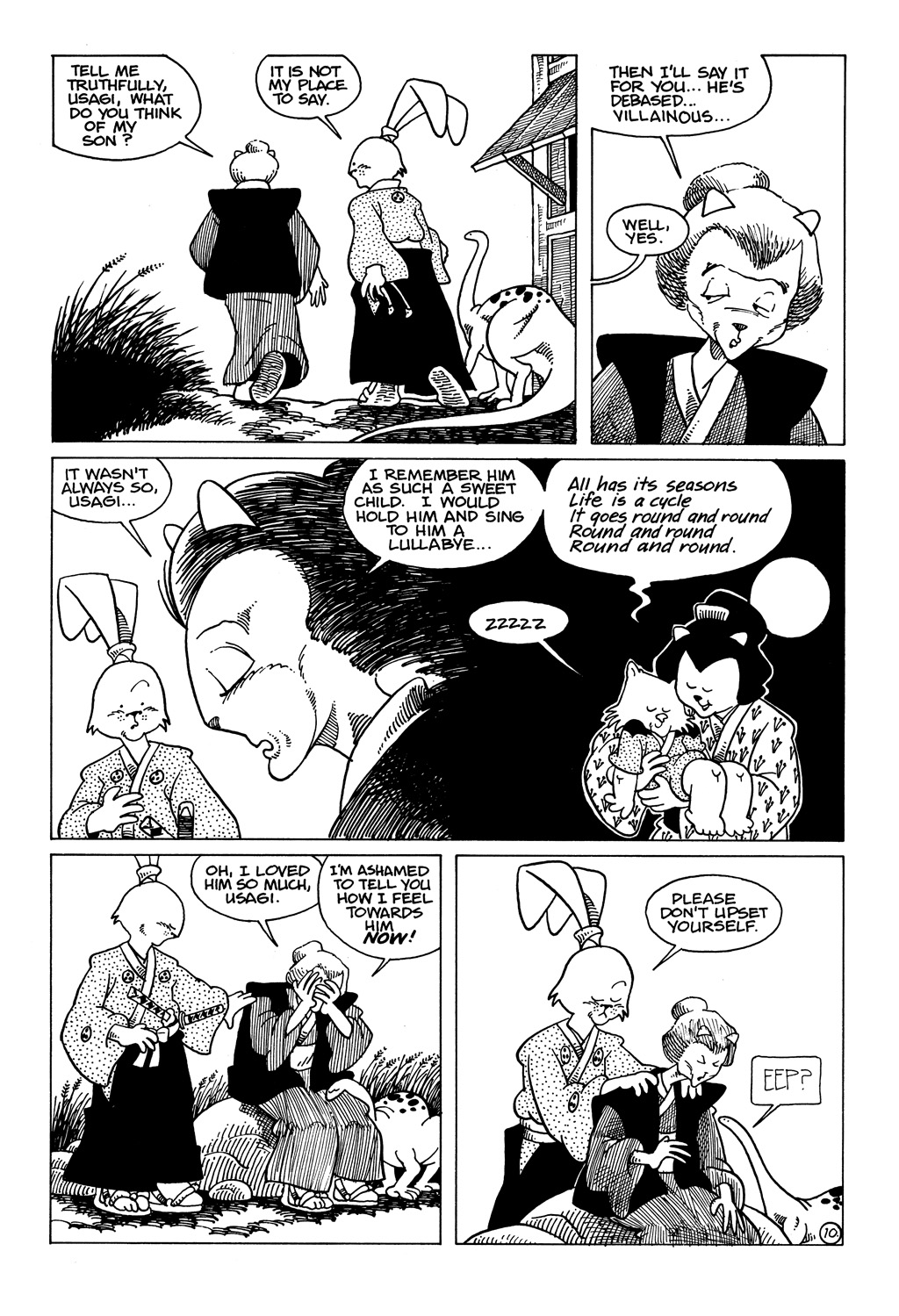 Read online Usagi Yojimbo (1987) comic -  Issue #8 - 12