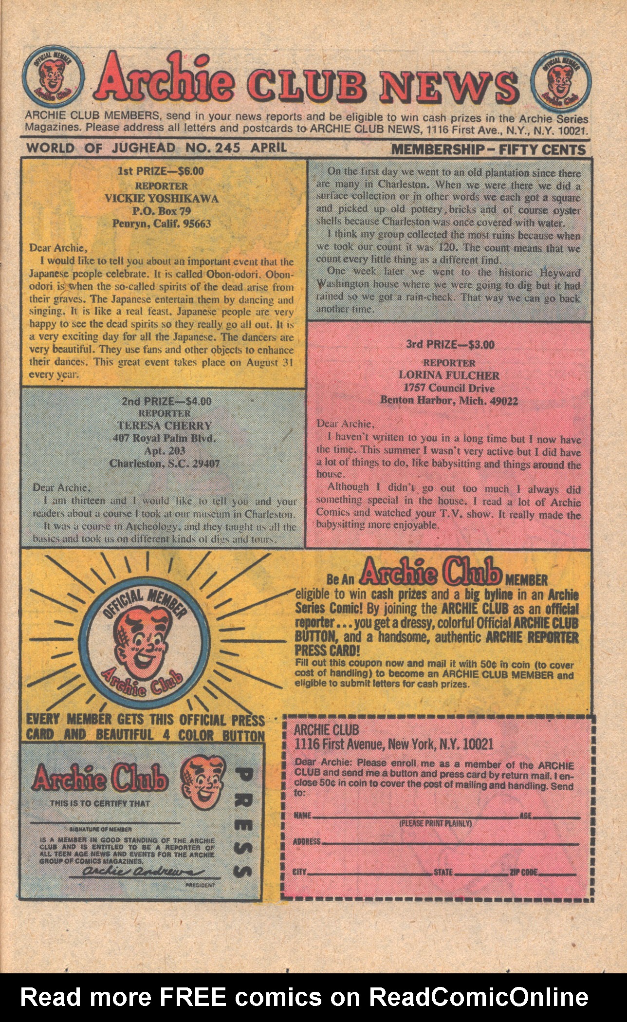 Read online Archie Giant Series Magazine comic -  Issue #245 - 23