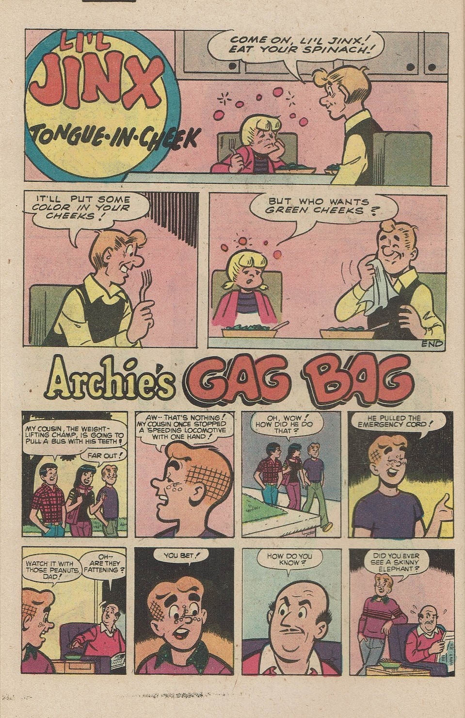 Read online Archie's Joke Book Magazine comic -  Issue #270 - 10
