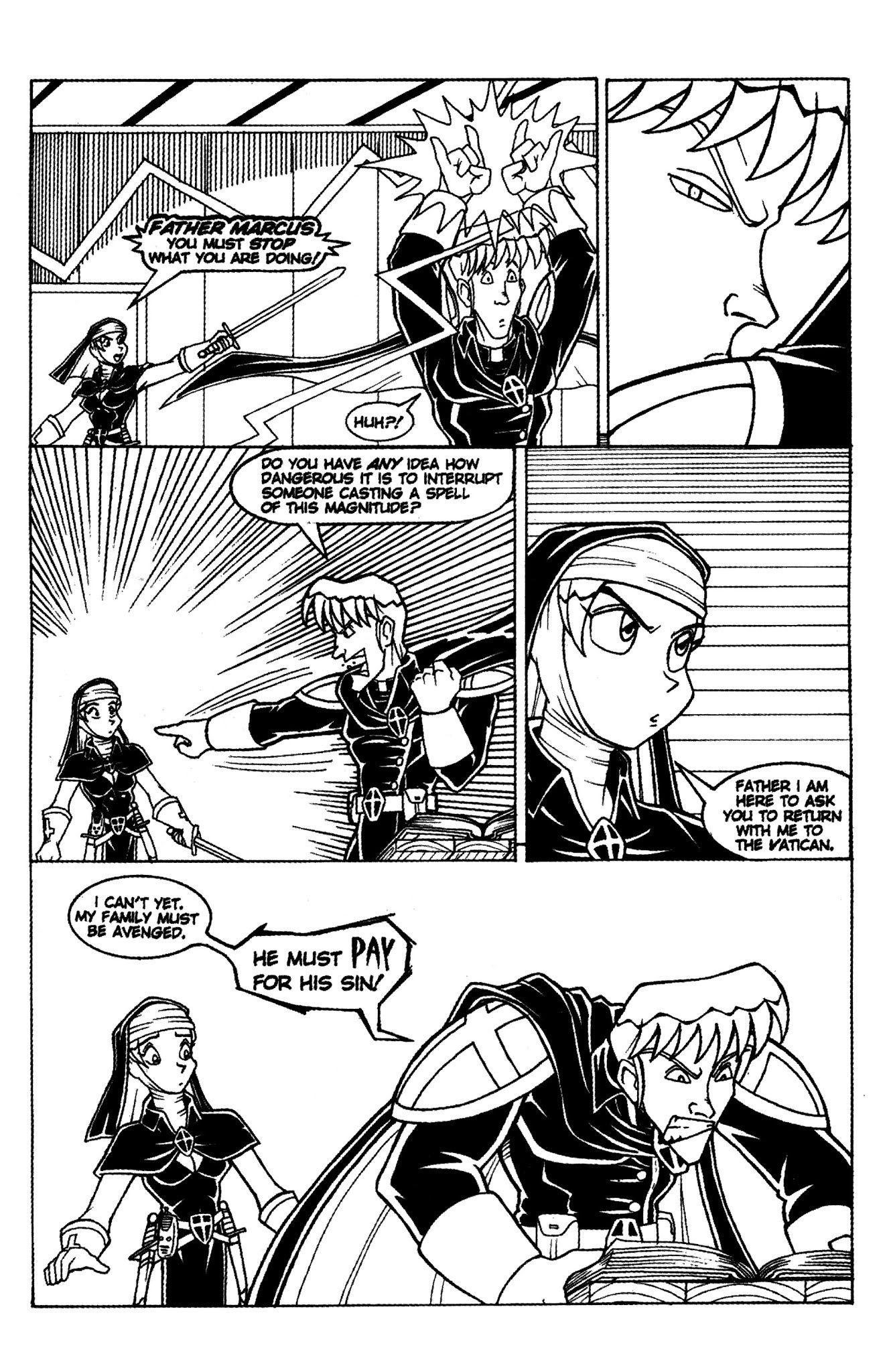 Read online Warrior Nun Brigantia comic -  Issue #1 - 22