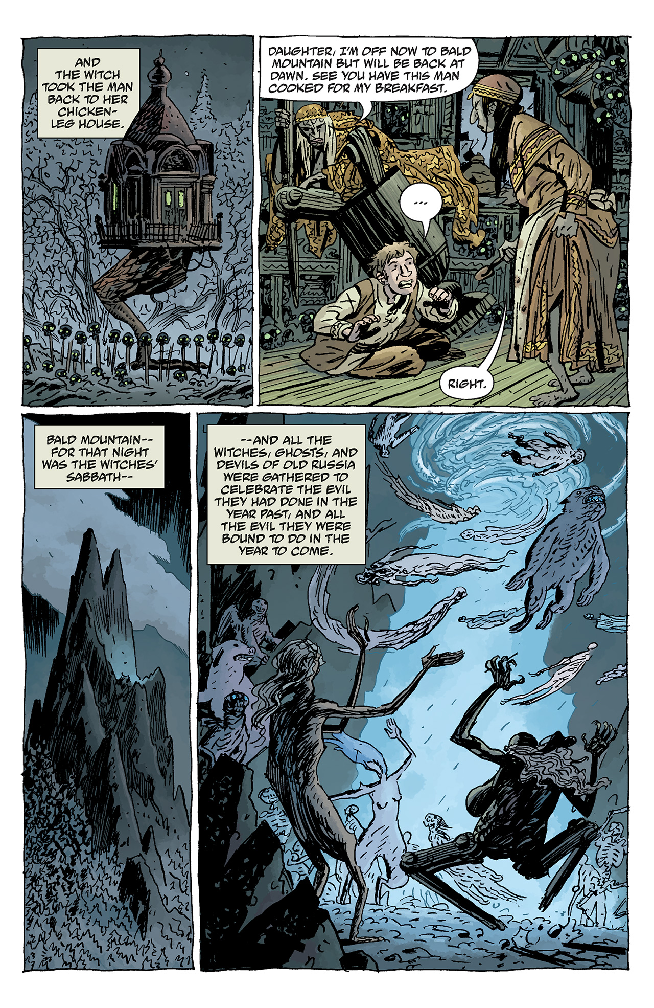 Read online Hellboy: The Wild Hunt comic -  Issue #4 - 23