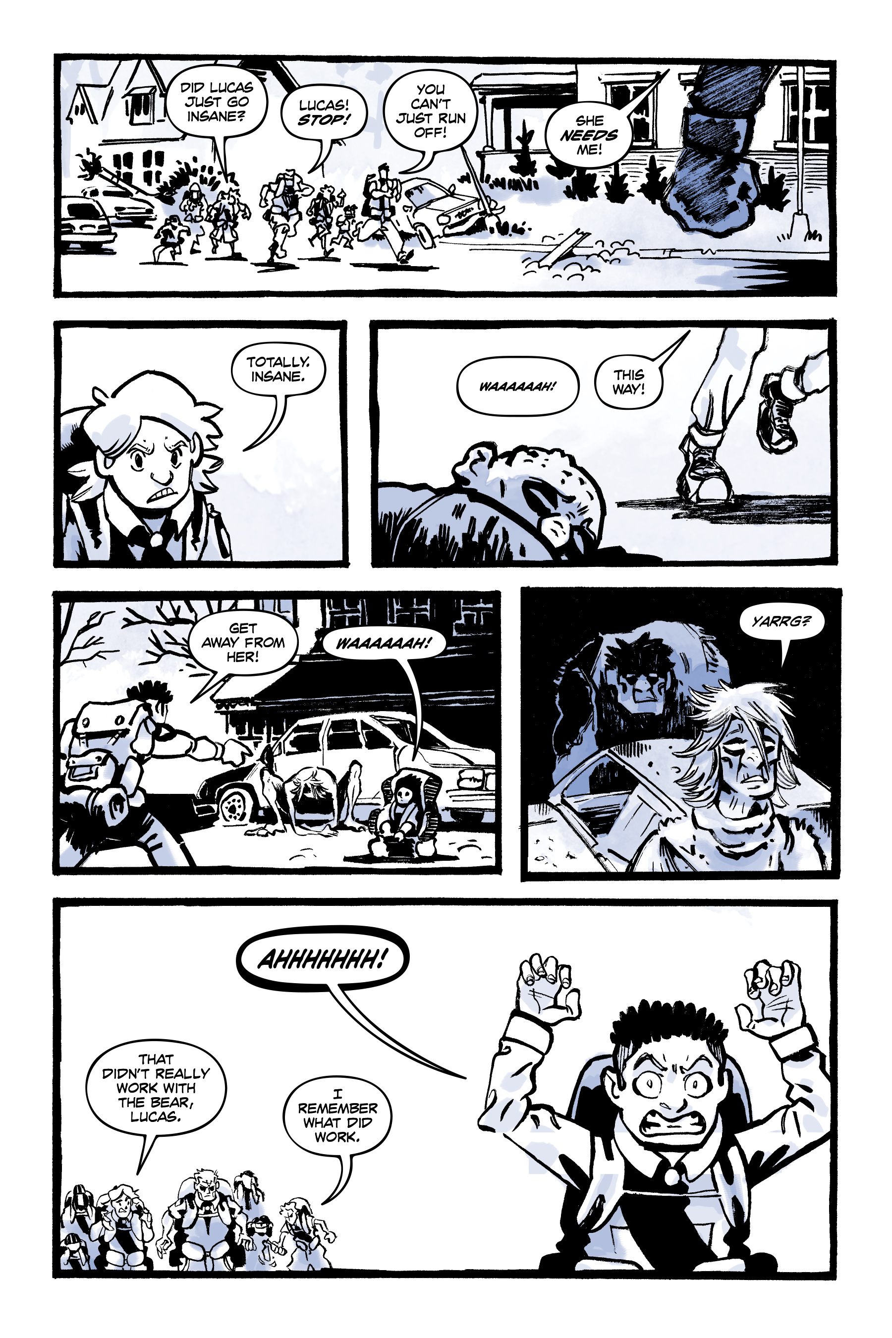 Read online Junior Braves of the Apocalypse: Out of the Woods comic -  Issue # TPB (Part 1) - 71