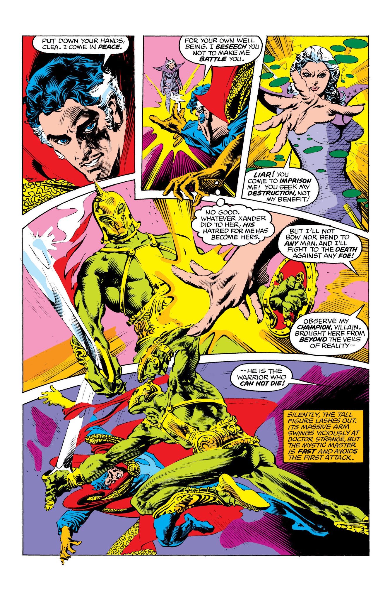 Read online Marvel Masterworks: Doctor Strange comic -  Issue # TPB 6 (Part 3) - 71