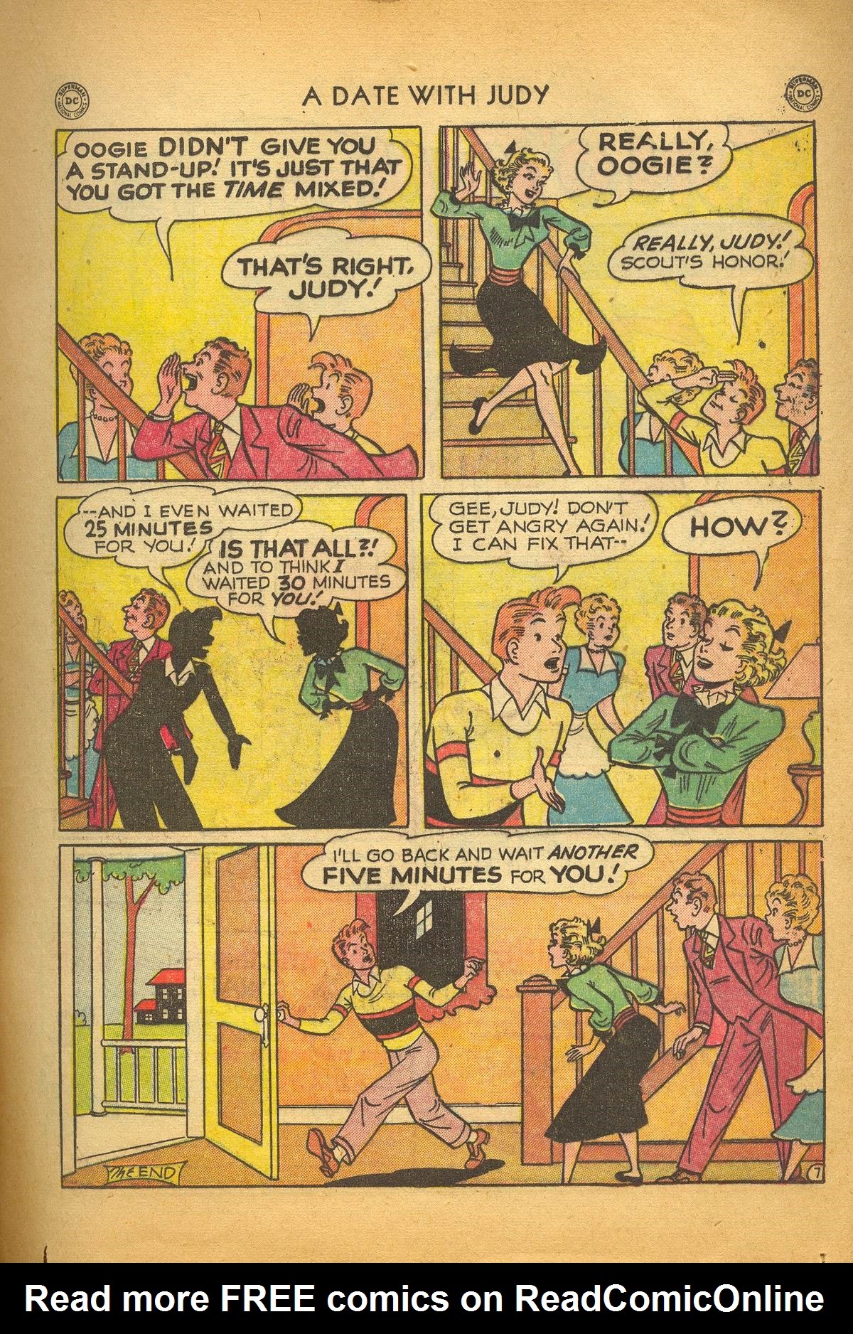 Read online A Date with Judy comic -  Issue #17 - 19