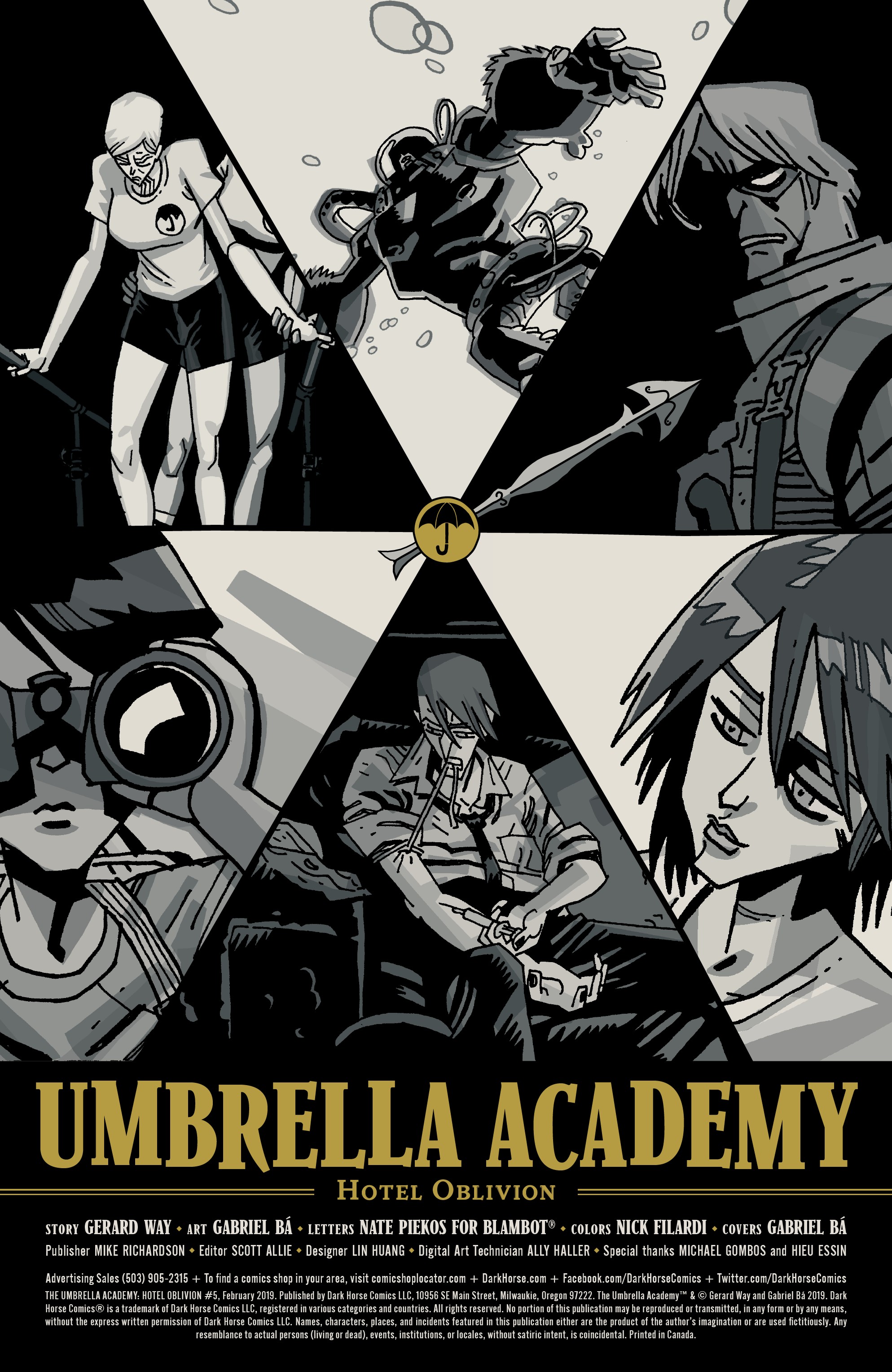 Read online The Umbrella Academy: Hotel Oblivion comic -  Issue #5 - 2