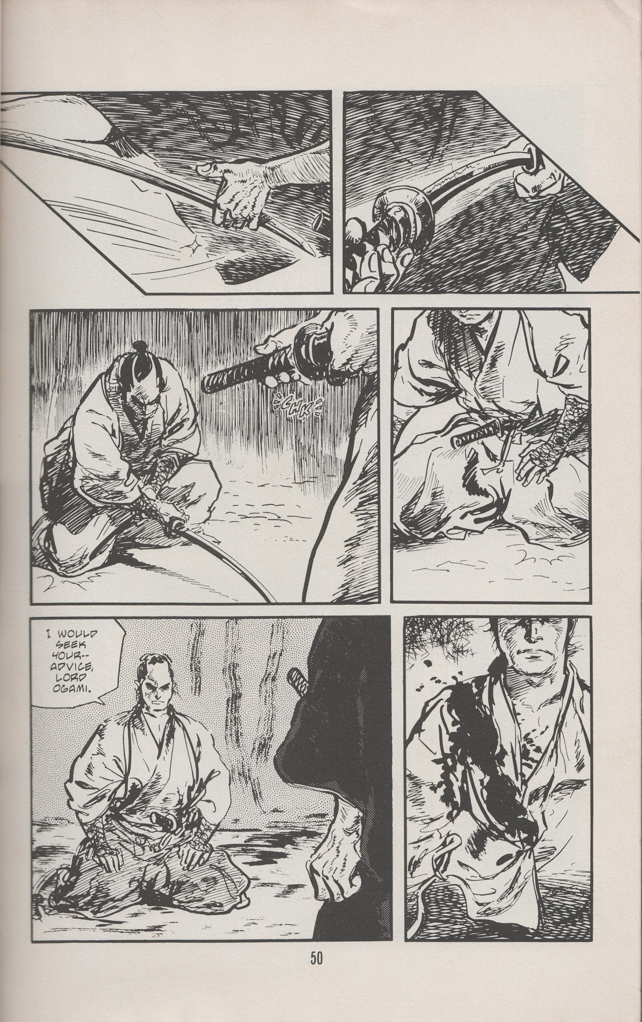 Read online Lone Wolf and Cub comic -  Issue #29 - 55