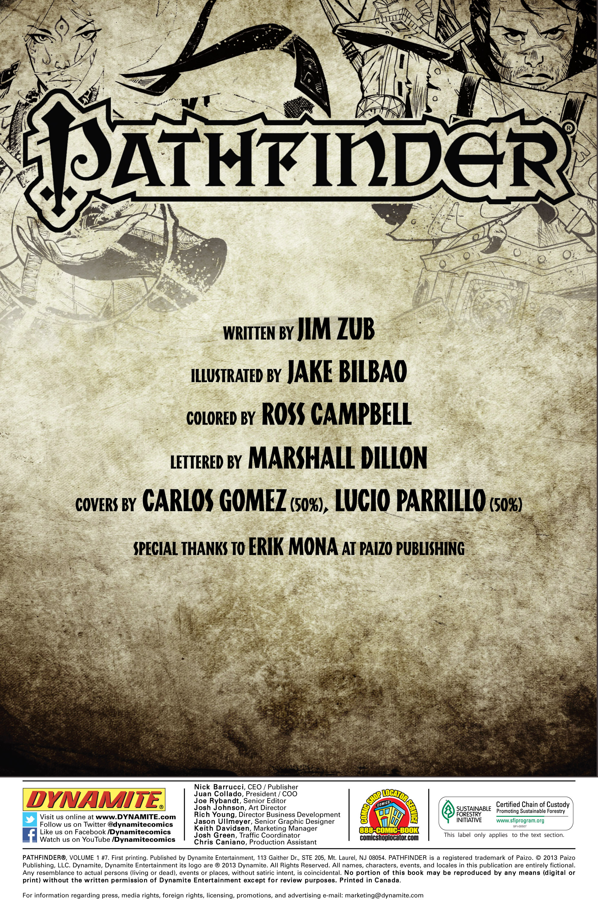 Read online Pathfinder comic -  Issue #7 - 3
