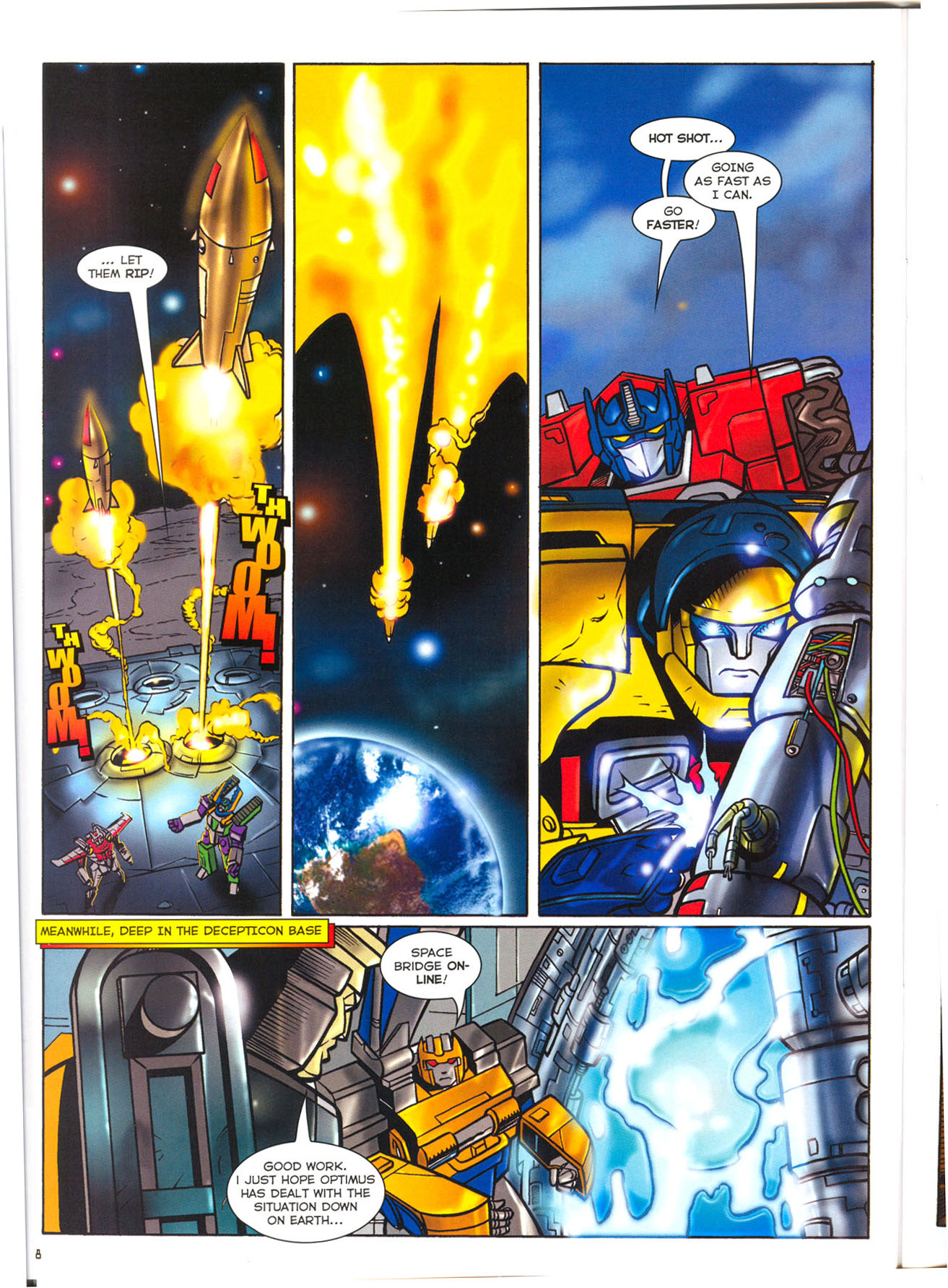 Read online Transformers: Armada (2003) comic -  Issue #8 - 7