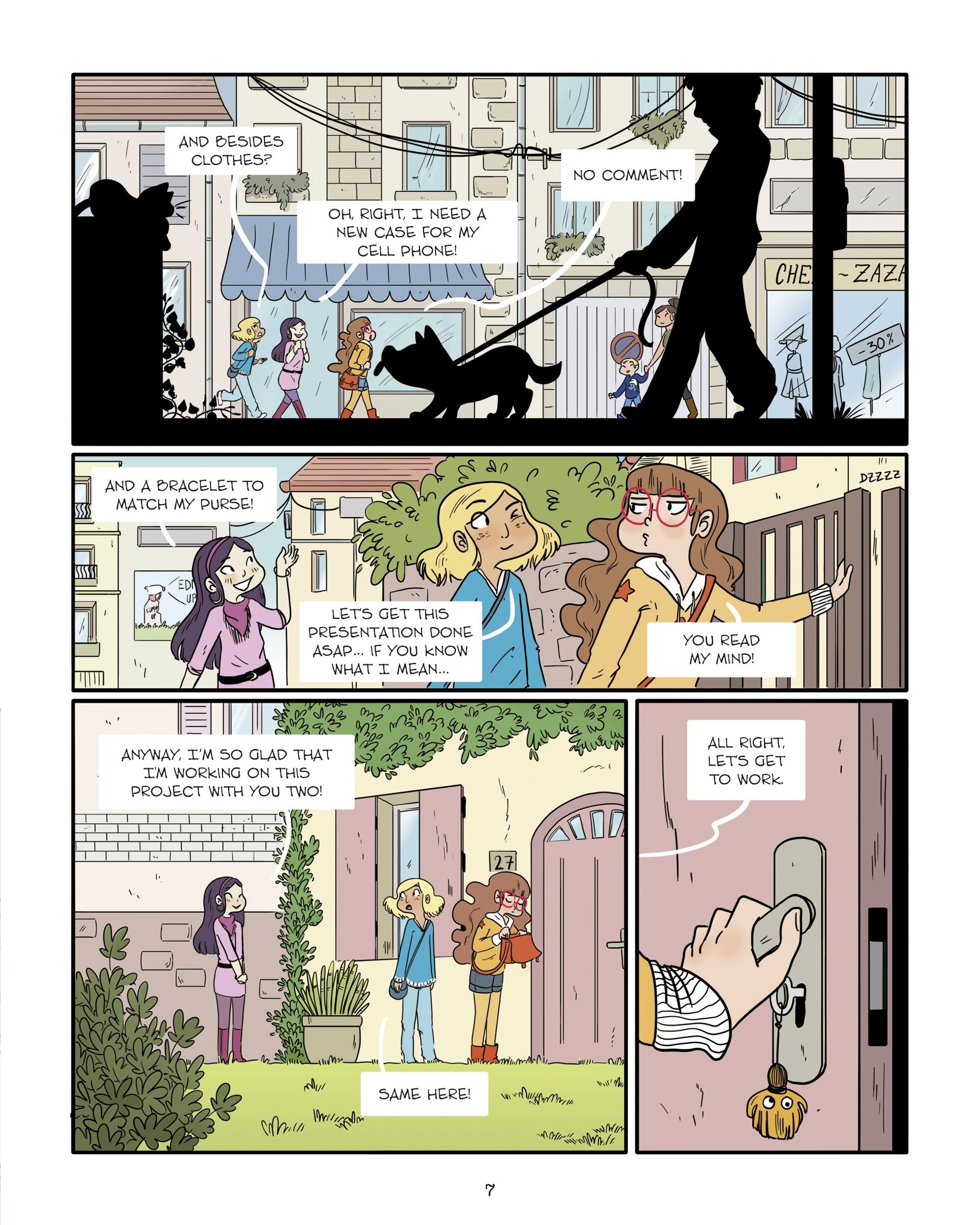 Read online Rainbow Girls: Let's Save Lulu! comic -  Issue # TPB - 5