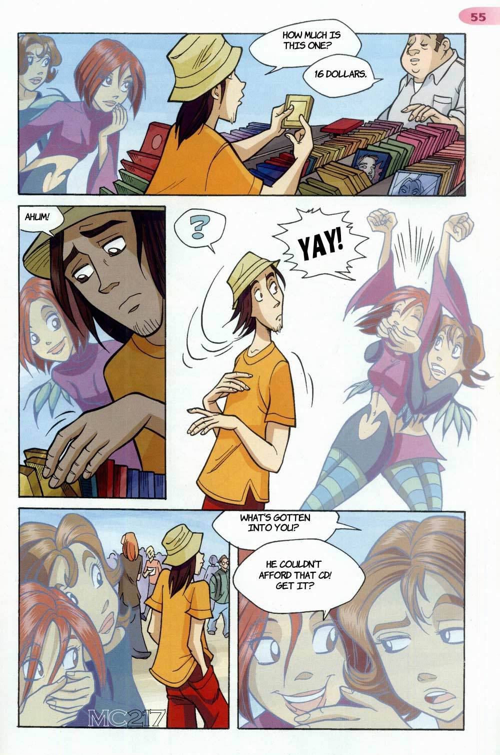Read online W.i.t.c.h. comic -  Issue #52 - 47