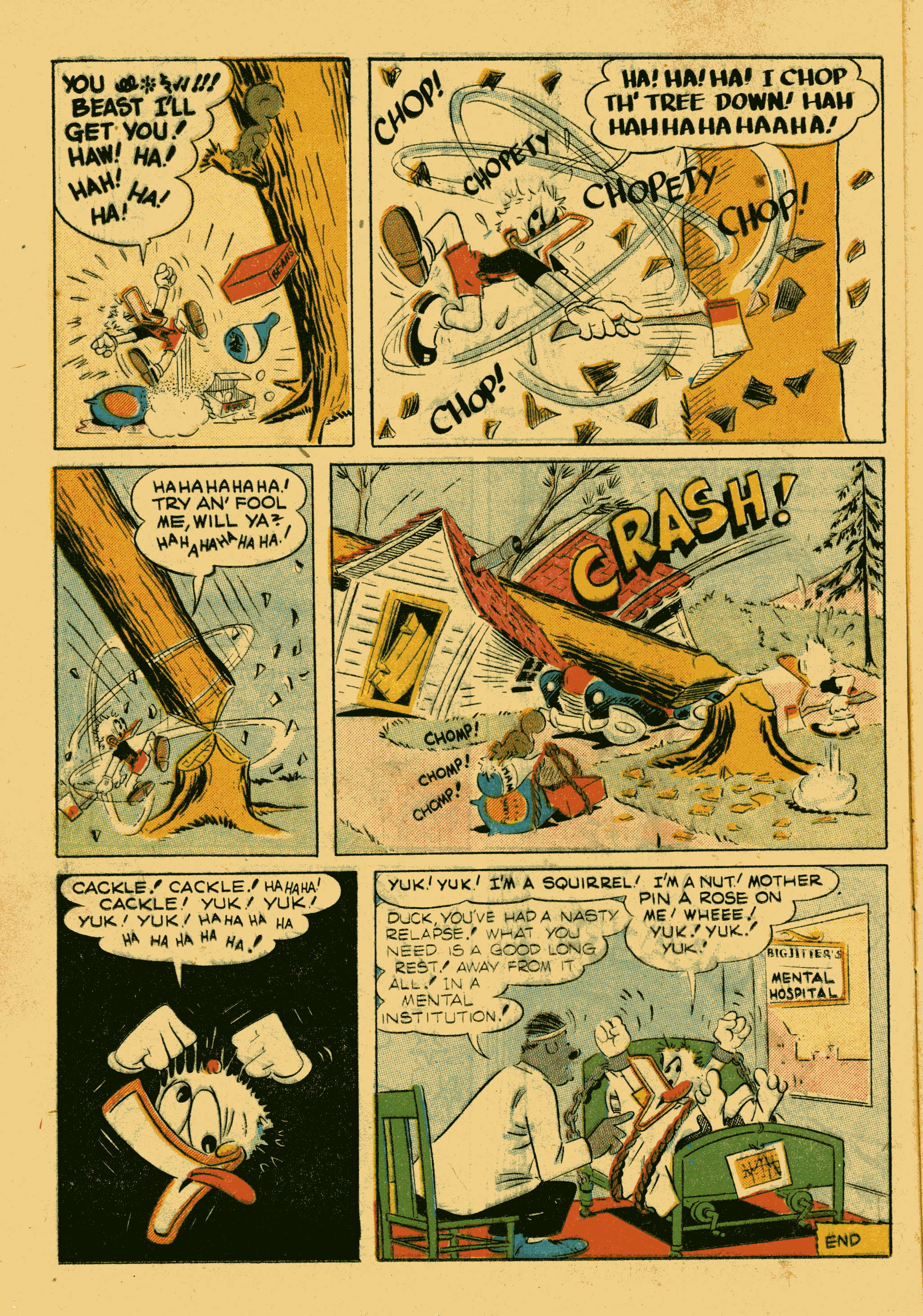 Read online Super Duck Comics comic -  Issue #34 - 18