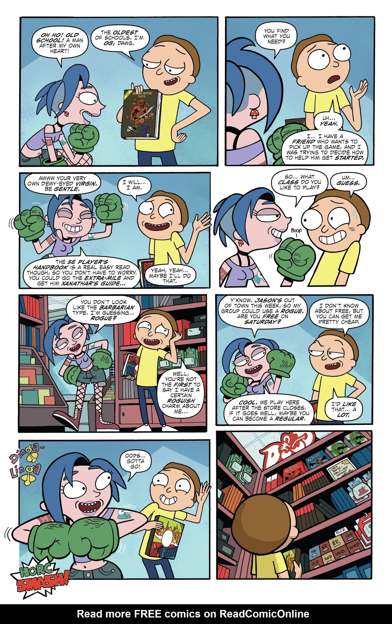 Read online Rick and Morty vs Dungeons & Dragons comic -  Issue #1 - 9